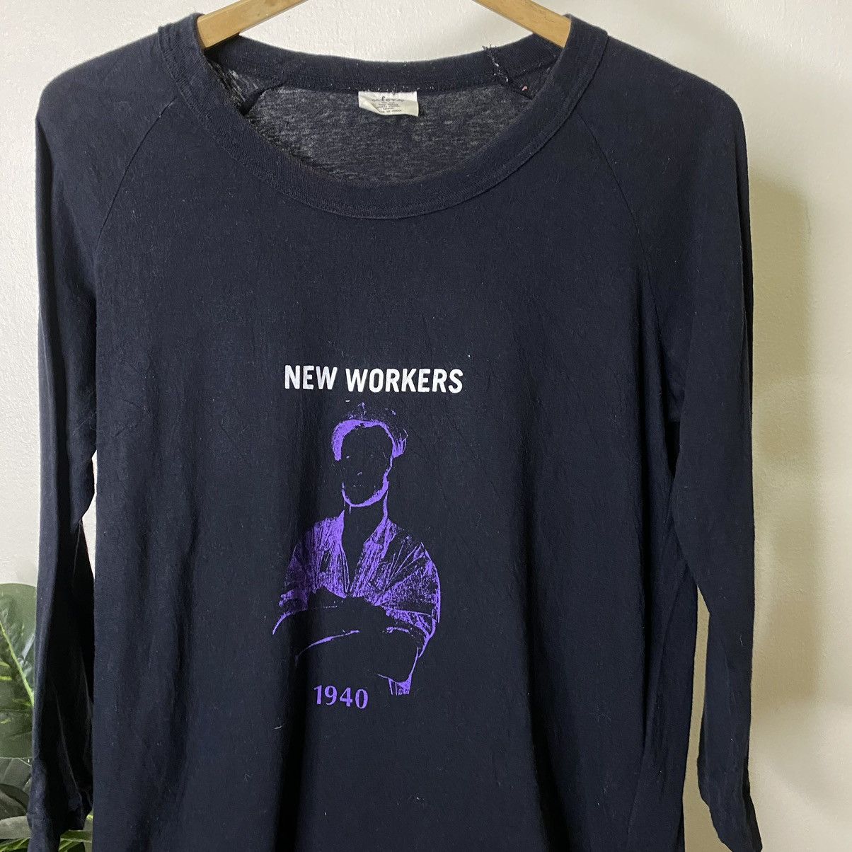If Six Was Nine × Japanese Brand × Seditionaries Fev New Workers LS Tee Made in Japan Size US M / EU 48-50 / 2 - 2 Thumbnail