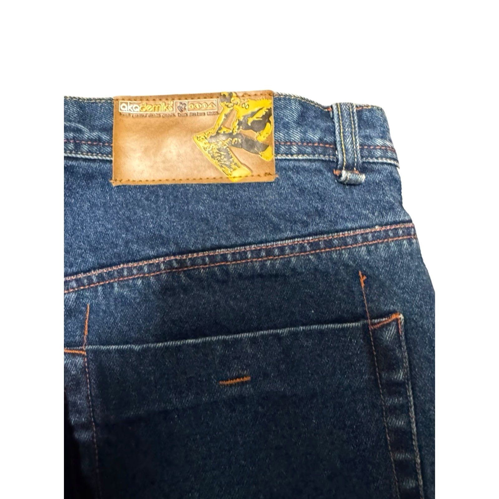 Akademiks VINTAGE Akademiks Jeans Mens 36x33 Blue Baggy Skater 90s Hip Hop Urban Y2K Jeans Men Blue 90s Hip Hop Vintage Urban Baggy Relaxed 36x33 Mens Size US 36 / EU 52 - 7 Thumbnail