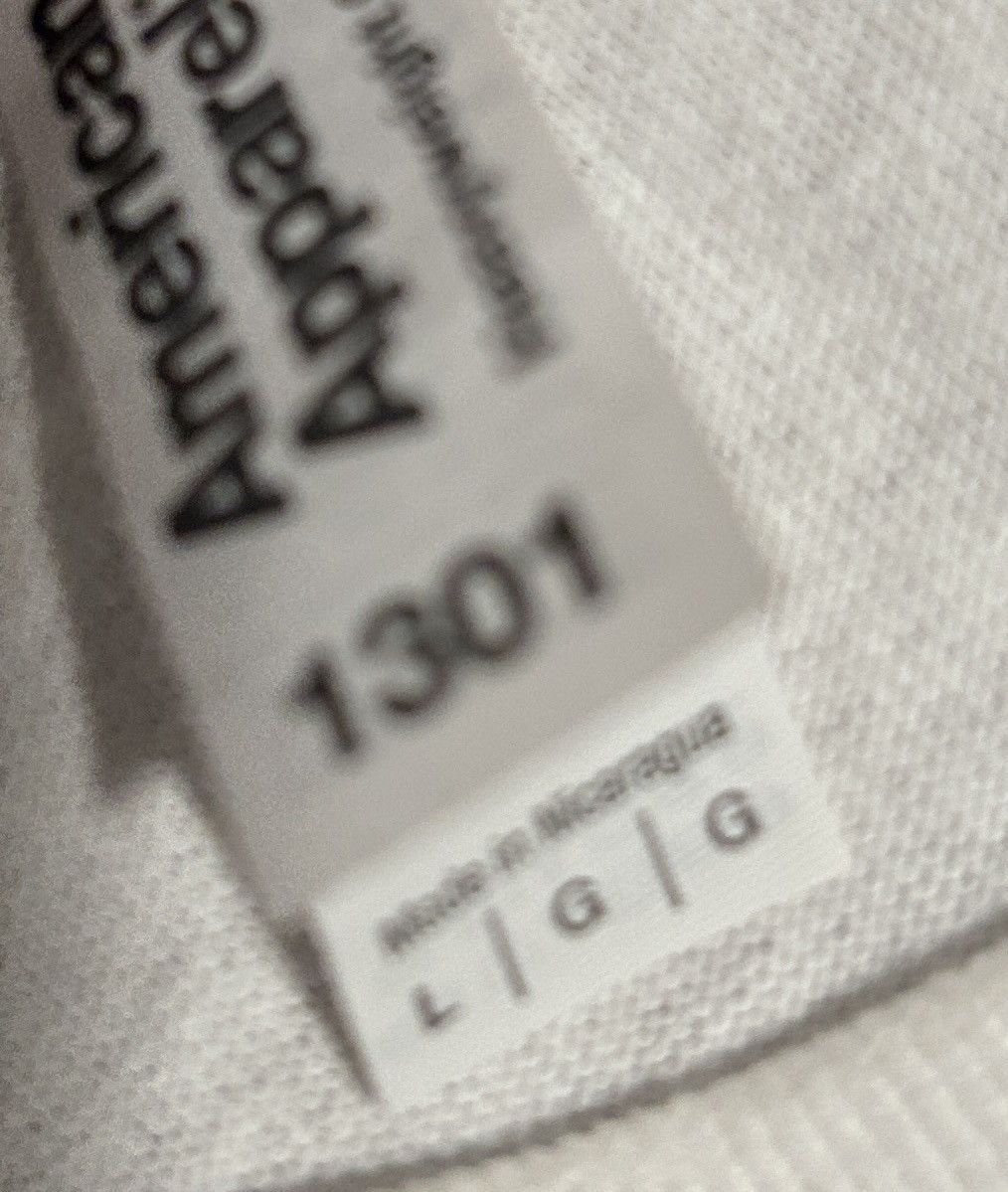 American Apparel SHOT CALL-ER x American Apparel T-Shirt White Size US L / EU 52-54 / 3 - 4 Thumbnail