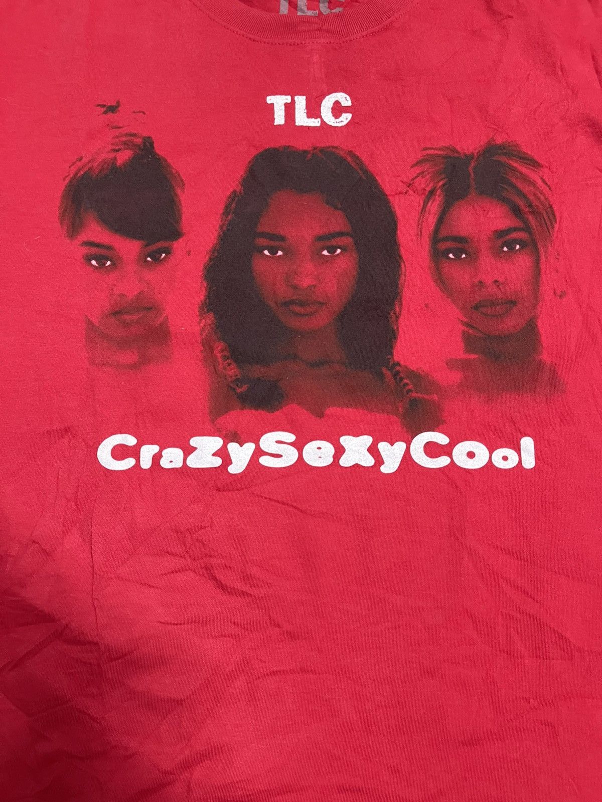 Band Tees TLC Crazy sexy cool Red Tee Shirt Size X-Large Size US XL / EU 56 / 4 - 4 Thumbnail