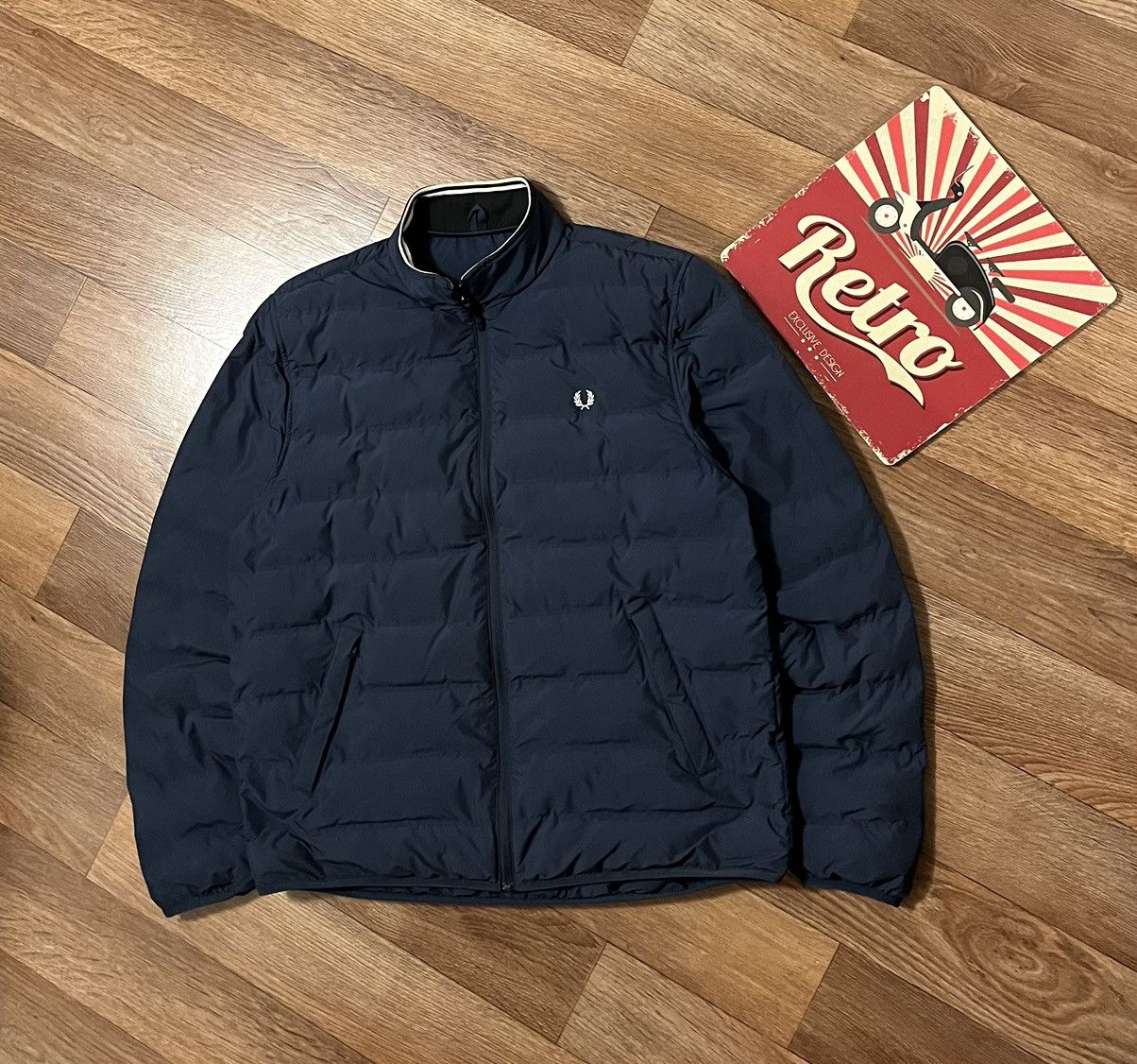 Fred Perry Fred Perry Insulated Jacket Size US XL / EU 56 / 4 - 2 Thumbnail