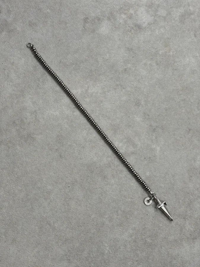 Vintage Cesare Paciotti Silver 925 Bracelet Cross Toggle Charm Size N/A Size ONE SIZE - 11 Thumbnail