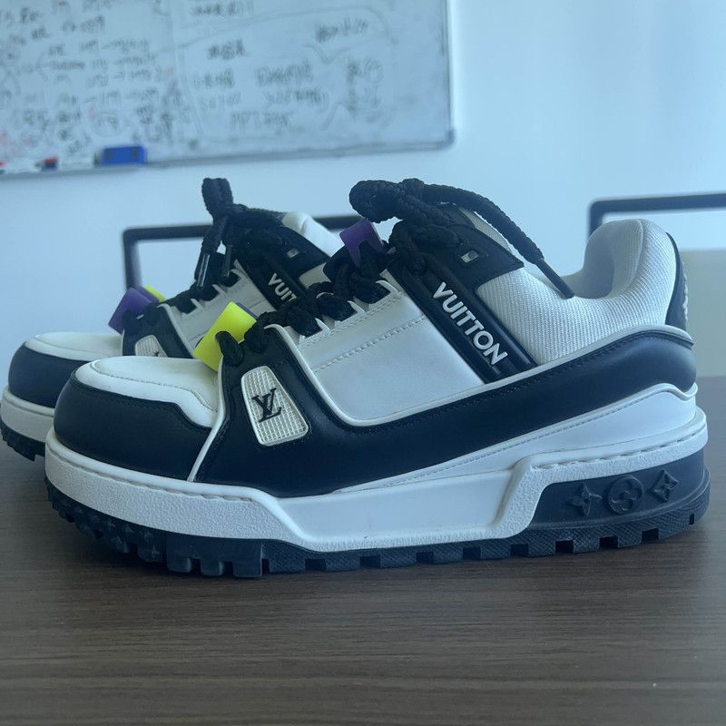 Louis Vuitton Louis Vuitton Trainer Maxi Low-Top Sneakers 0079 Size US 8.5 / EU 41-42 - 1 Thumbnail