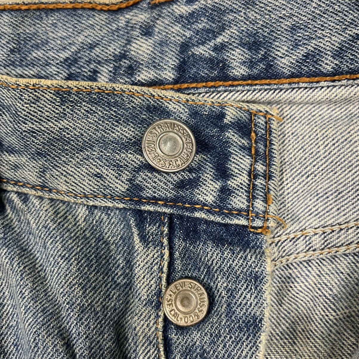 Levi's Vintage 90s Levis Lot 501 Distressed Denim Jeans Size US 30 / EU 46 - 17 Thumbnail