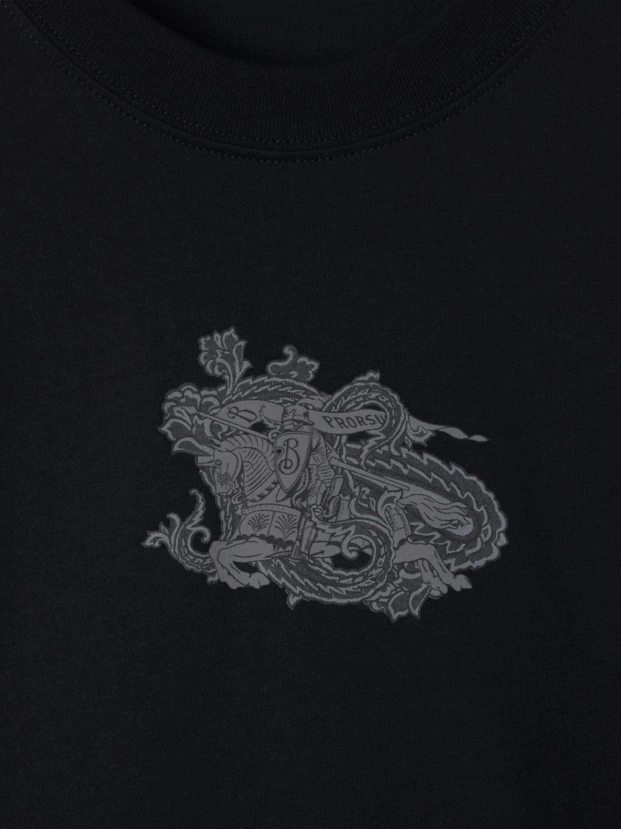 Burberry o1w1db10426 T-Shirt in Black Size S / US 4 / IT 40 - 4 Thumbnail