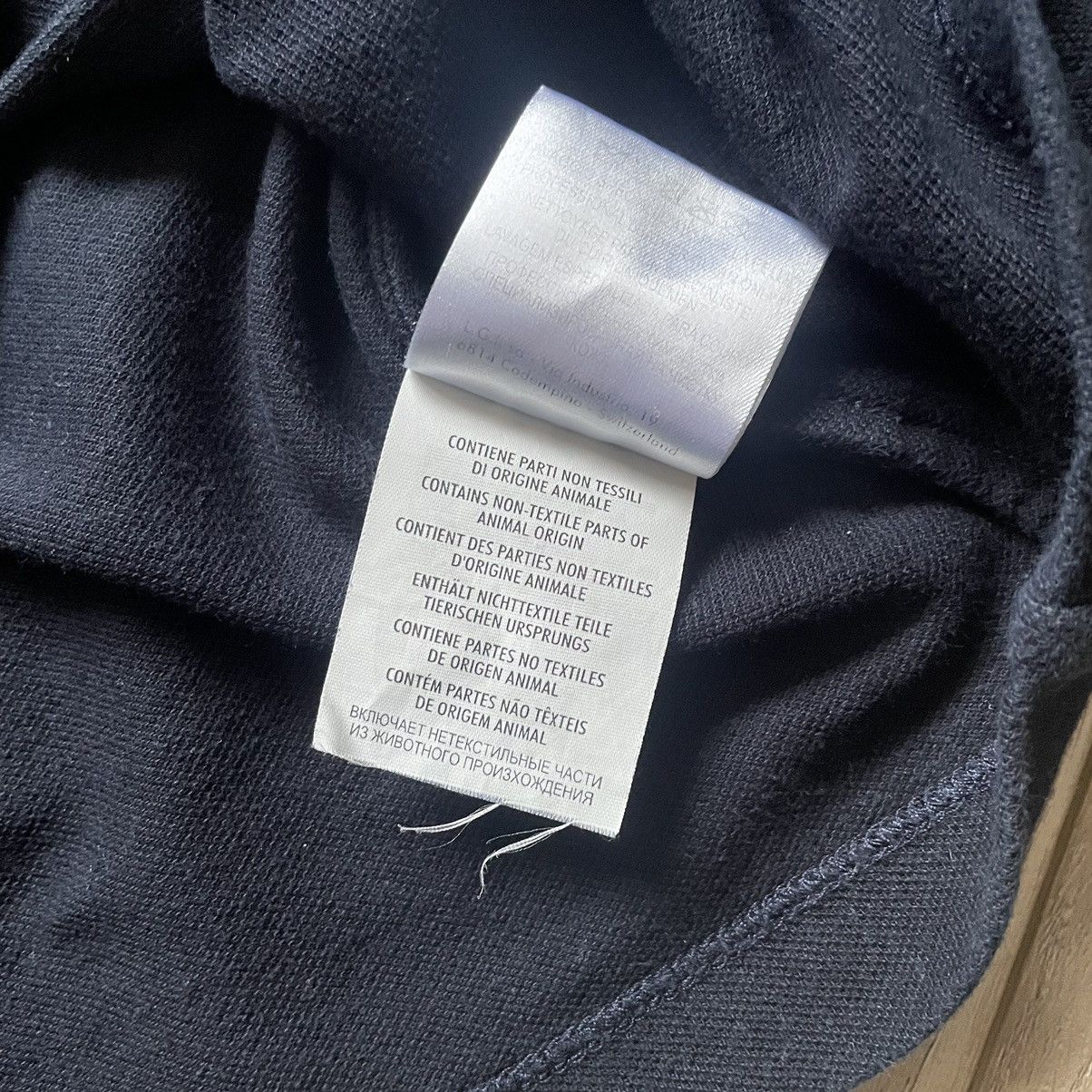 Gucci Gucci Leather Shoulder Black Polo Shirt Size US M / EU 48-50 / 2 - 7 Thumbnail