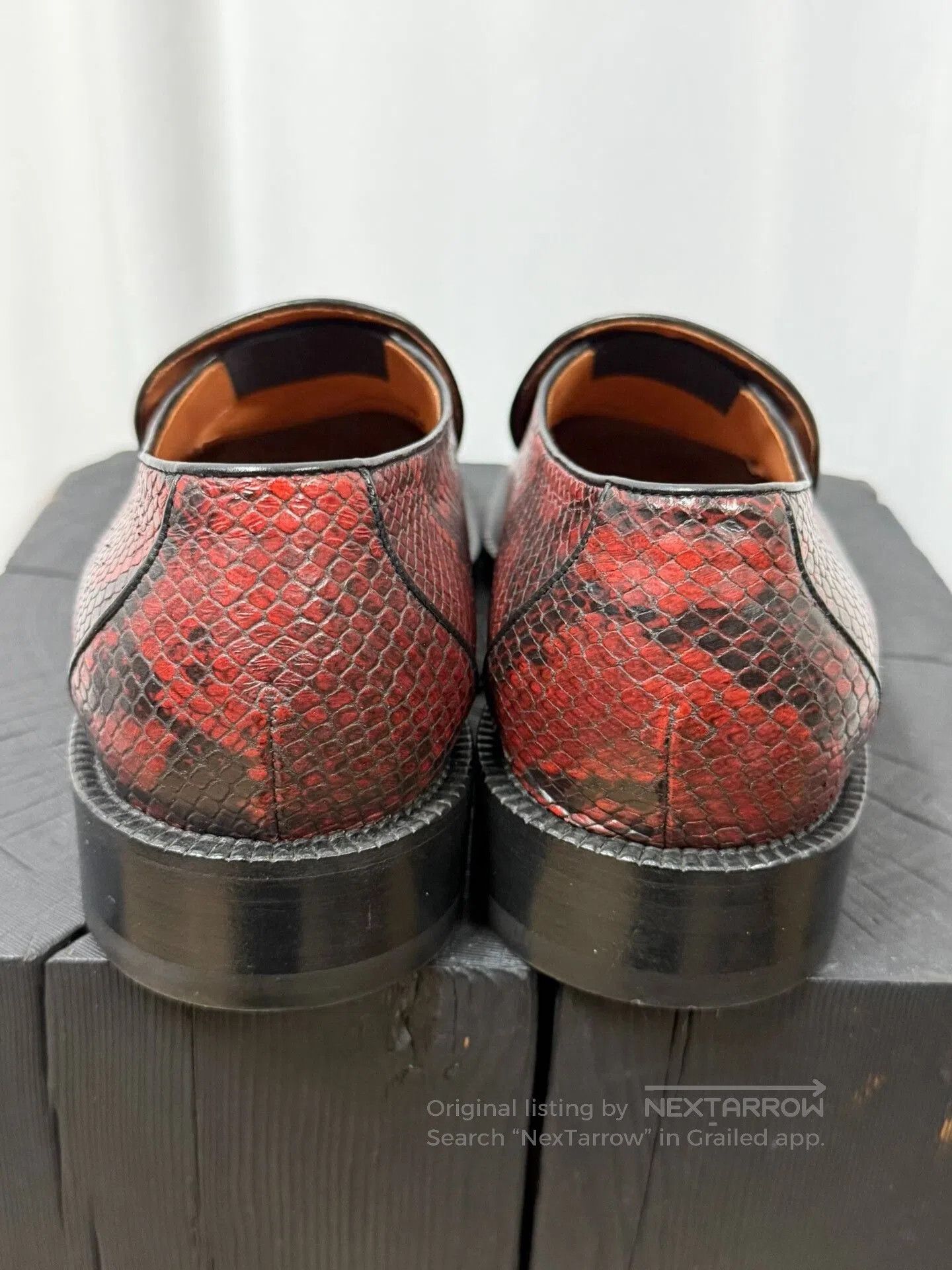 Dries Van Noten Dries Van Noten Snake Print Loafers. Size US 8 / EU 41 - 7 Thumbnail