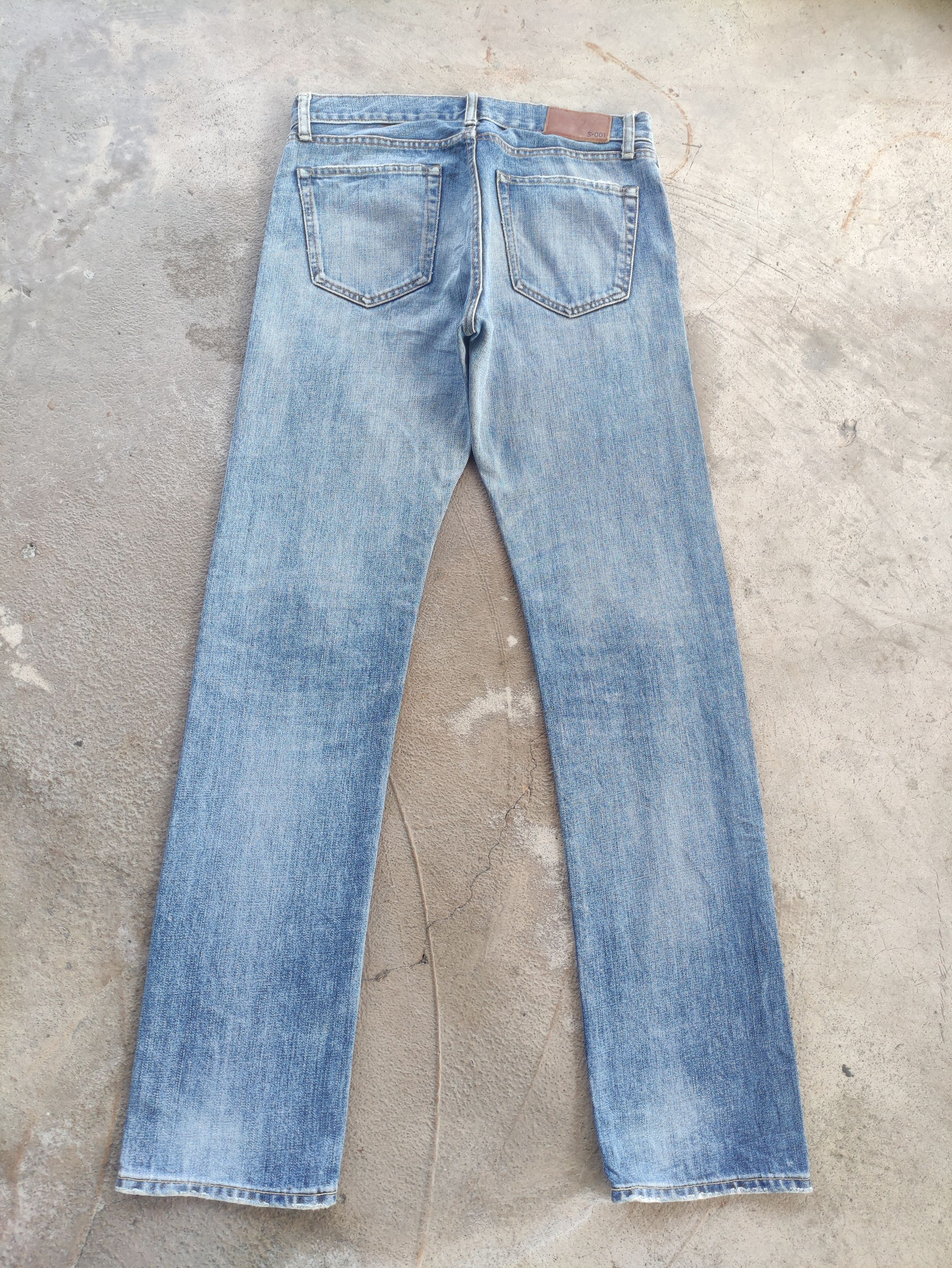 Japanese Brand Vintage Japanese Jean Distressed Faded Denim Pants Size US 33 - 8 Thumbnail