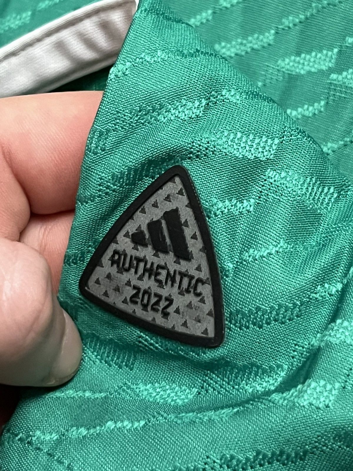 Adidas Algeria National Team 2022 Home Shirt - Player Issue - Size US S / EU 44-46 / 1 - 6 Thumbnail