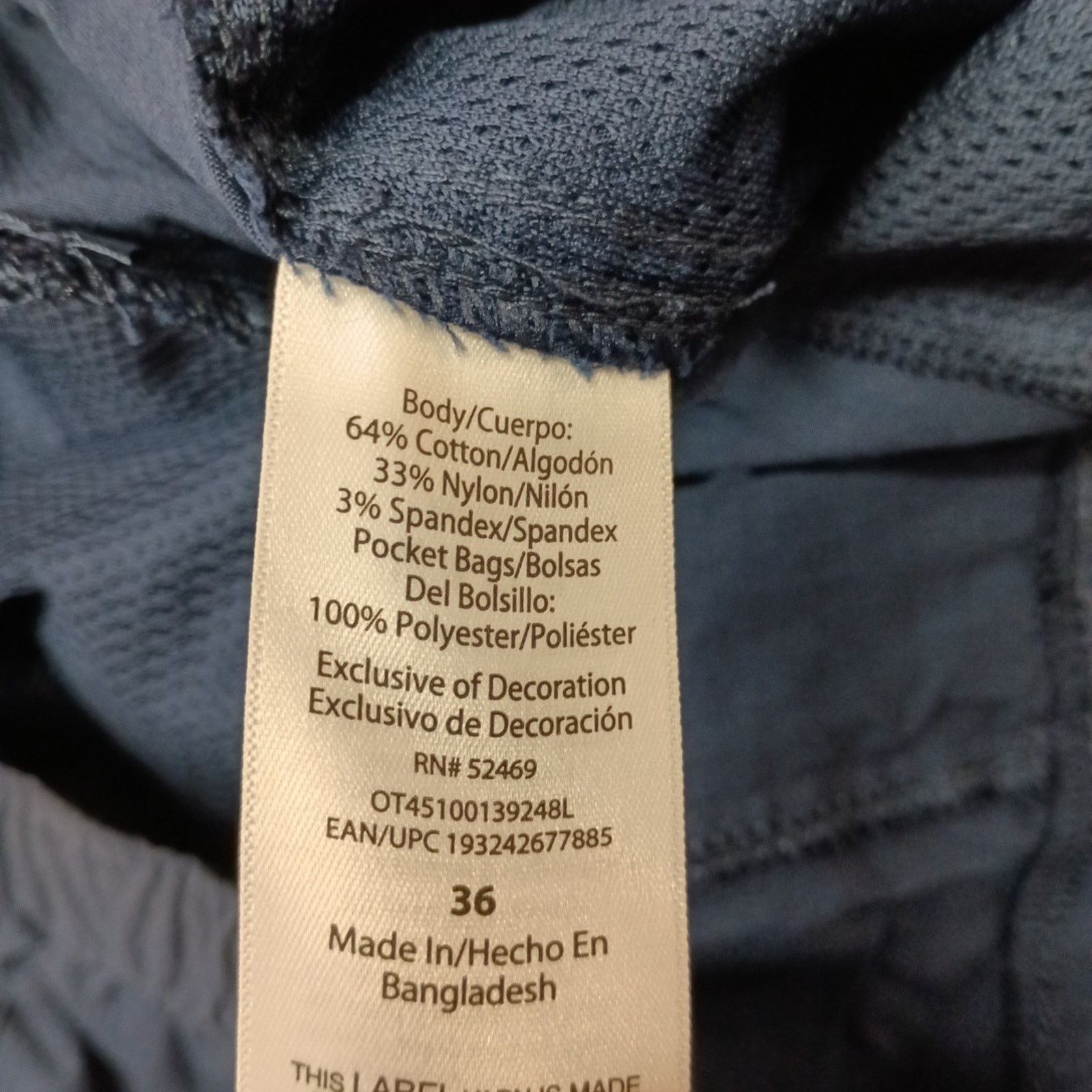 Other Ozark Trail Zip Off Convert Cargo Pants Mens Size 36x30 Blue Size US 36 / EU 52 - 10 Thumbnail