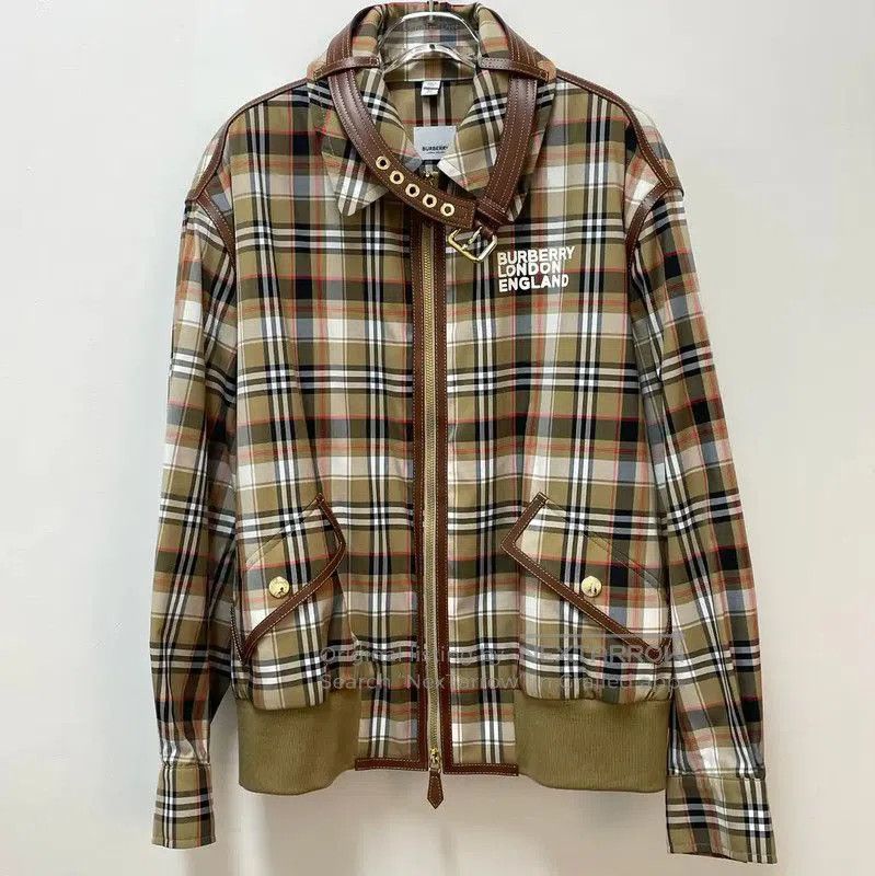 Burberry Burberry Khaki Cotton Ladies Jacket. Size L / US 10 / IT 46 - 1 Thumbnail