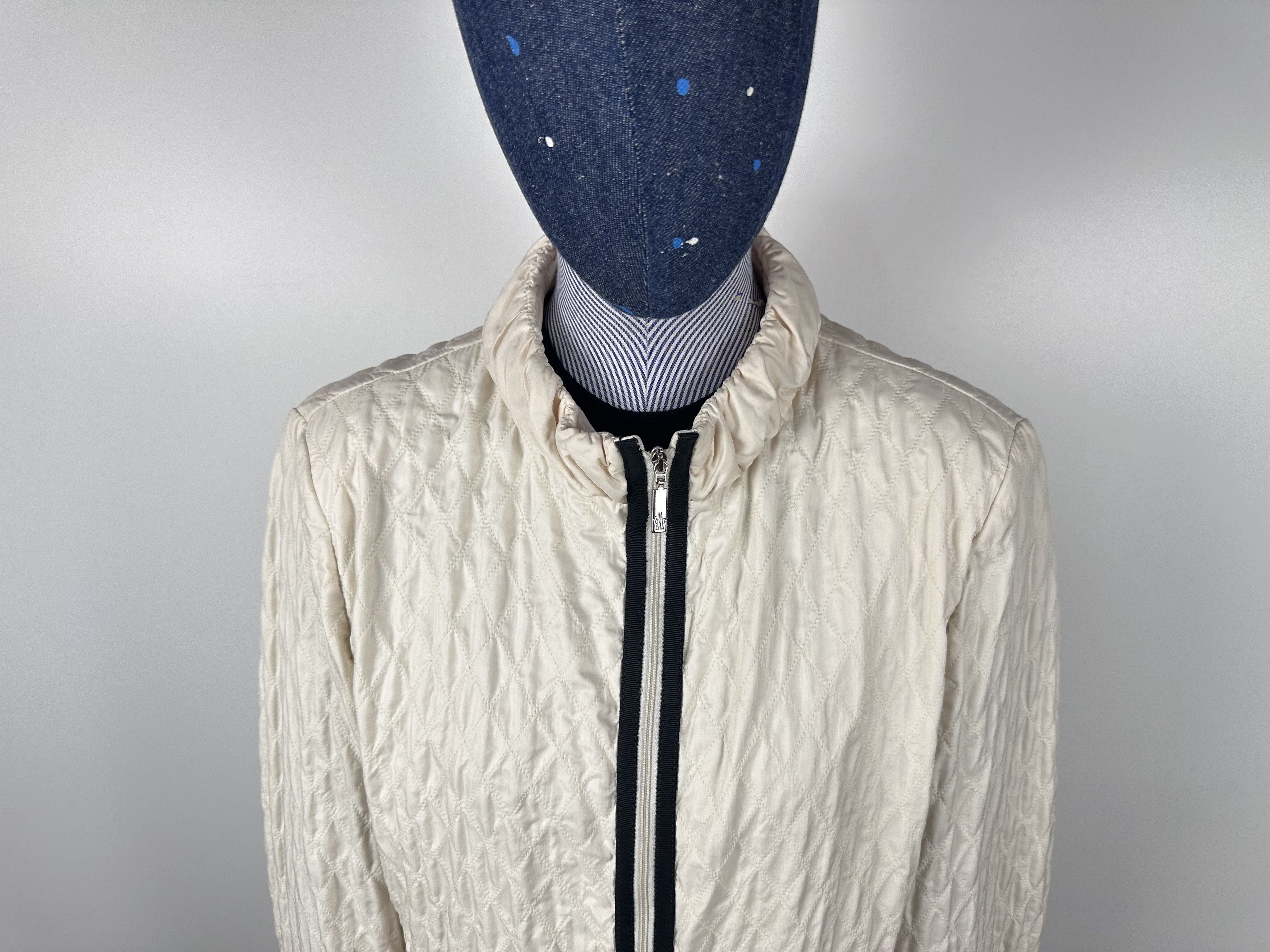 Grailed × Moncler Moncler Viviane Gibbotto Quilted Lightweight Jacket Size 4 Size S / US 4 / IT 40 - 3 Thumbnail