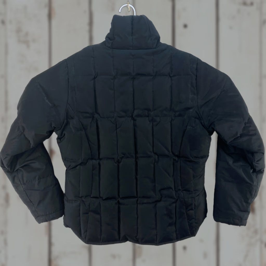 Vintage Bubblegum Downs Black Puffer Coat Jacket Down Filled Full Zip Womens Large Size Size L / US 10 / IT 46 - 1 Thumbnail