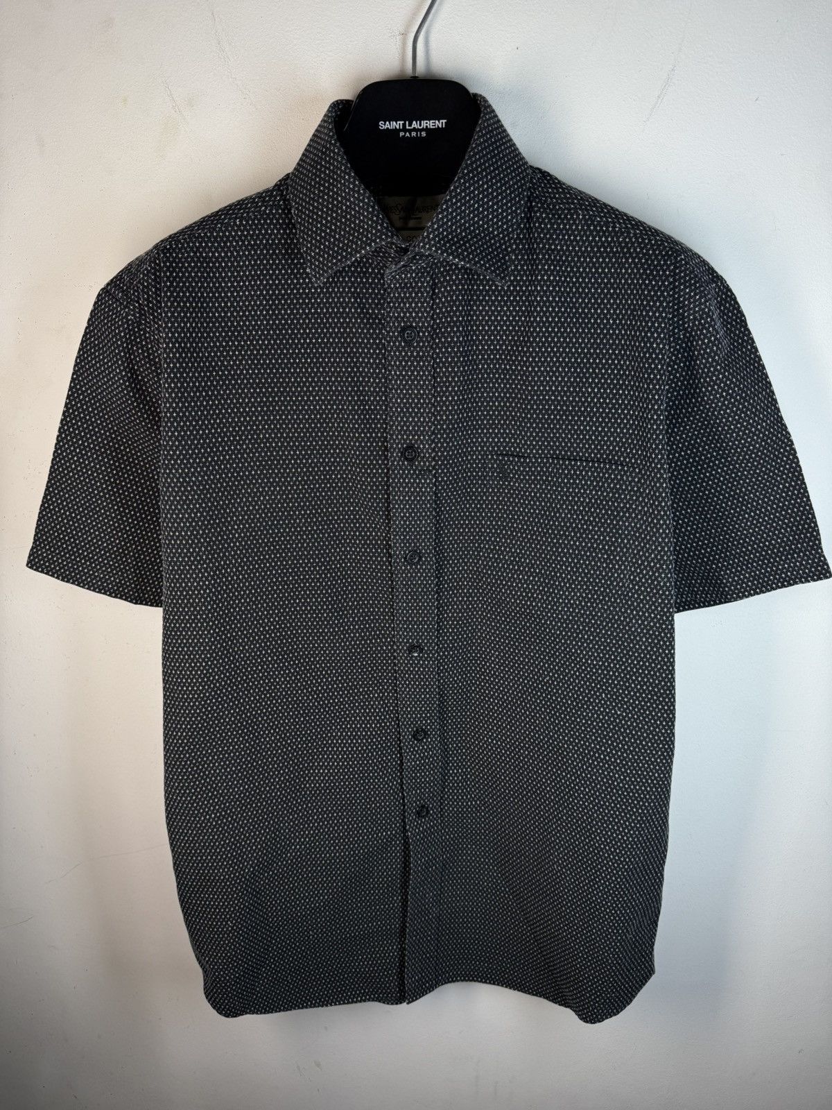 Yves Saint Laurent ♱ ♱ ♱ Crosses YSL Shirt Summer Size US M / EU 48-50 / 2 - 3 Thumbnail