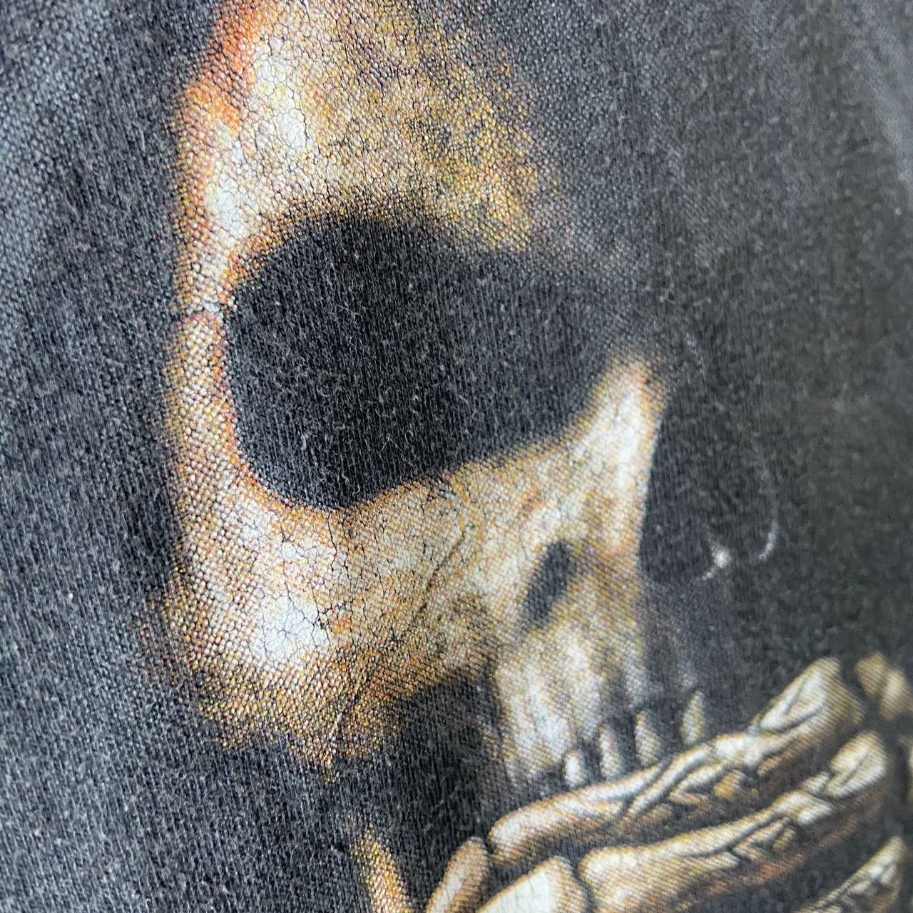 Band Tees Vintage Spiral Boxy Fit Over Print T-Shirt Skeleton Y2K Size US XXL / EU 58 / 5 - 11 Thumbnail