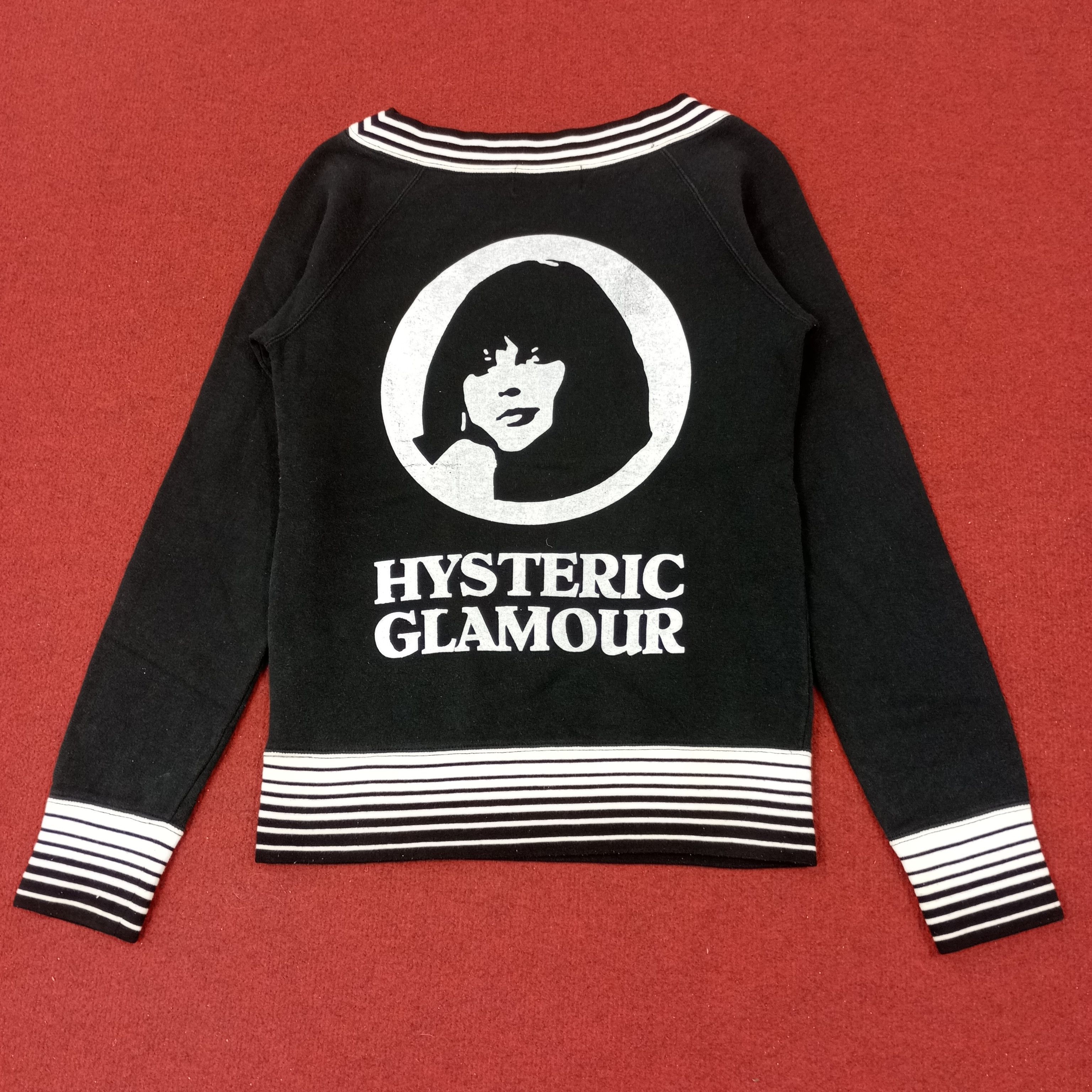 Hysteric Glamour × Japanese Brand × Vintage Hysteric Glamour Japanese Brand Custom Art Sweatshirt c229n9 Size US XS / EU 42 / 0 - 1 Thumbnail