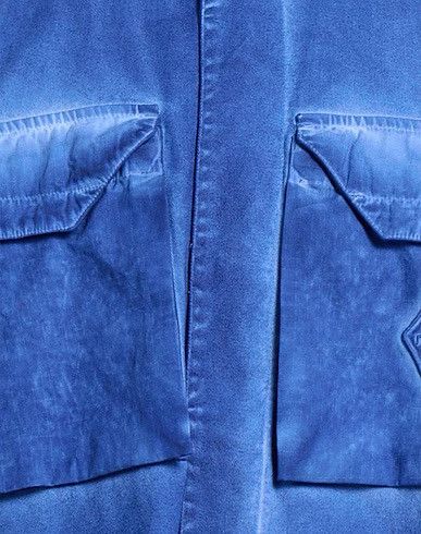A-COLD-WALL* × Samuel Ross A Cold Wall Button Down Shirt Blue Faded Oversized Pockets Size US M / EU 48-50 / 2 - 4 Thumbnail