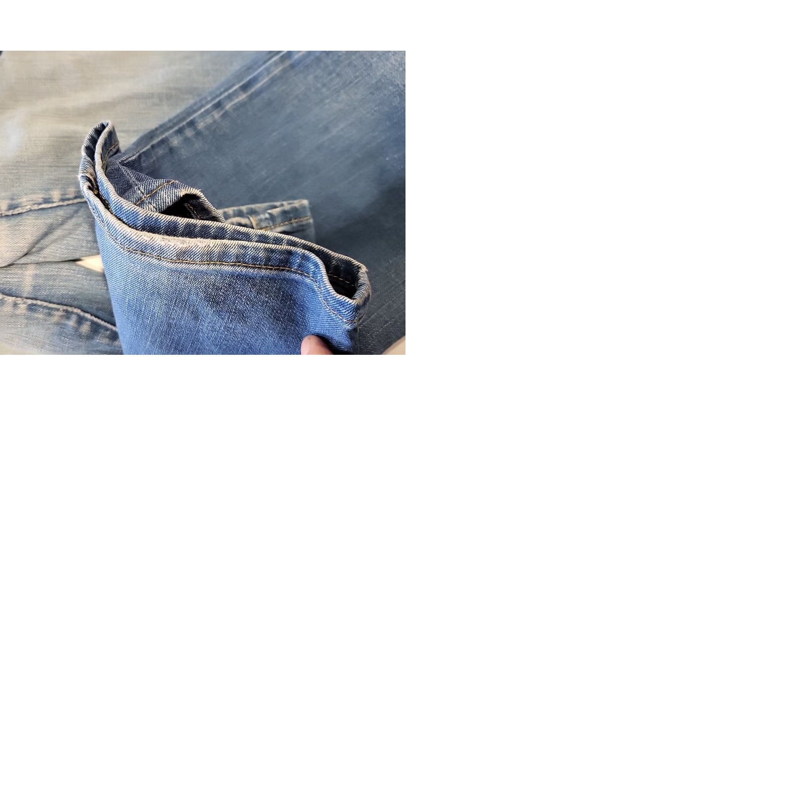 Vintage PME Legend Bare Metal Jeans Button Fly Blue Denim 38x34 Men Regular Straight 6-Pocket Whiskering Size US 38 / EU 54 - 11 Thumbnail