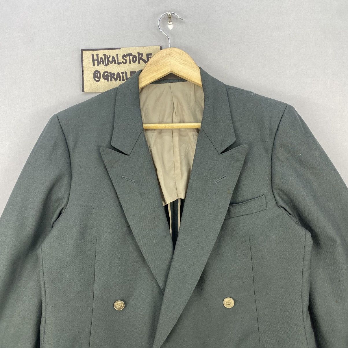 Burberry Vintage 90’s Burberrys Blazer Suits Jacket Size US M / EU 48-50 / 2 - 7 Thumbnail