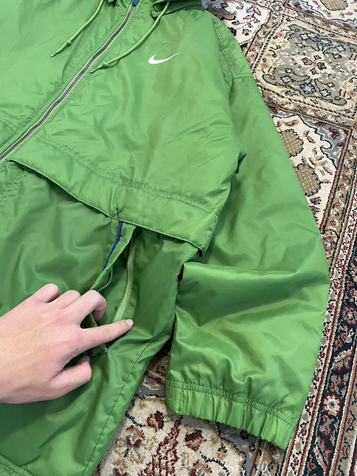 Nike Nike Vintage 90s Big Logo Swoosh Puffer Streetwear XXL Hype Size US XXL / EU 58 / 5 - 6 Thumbnail