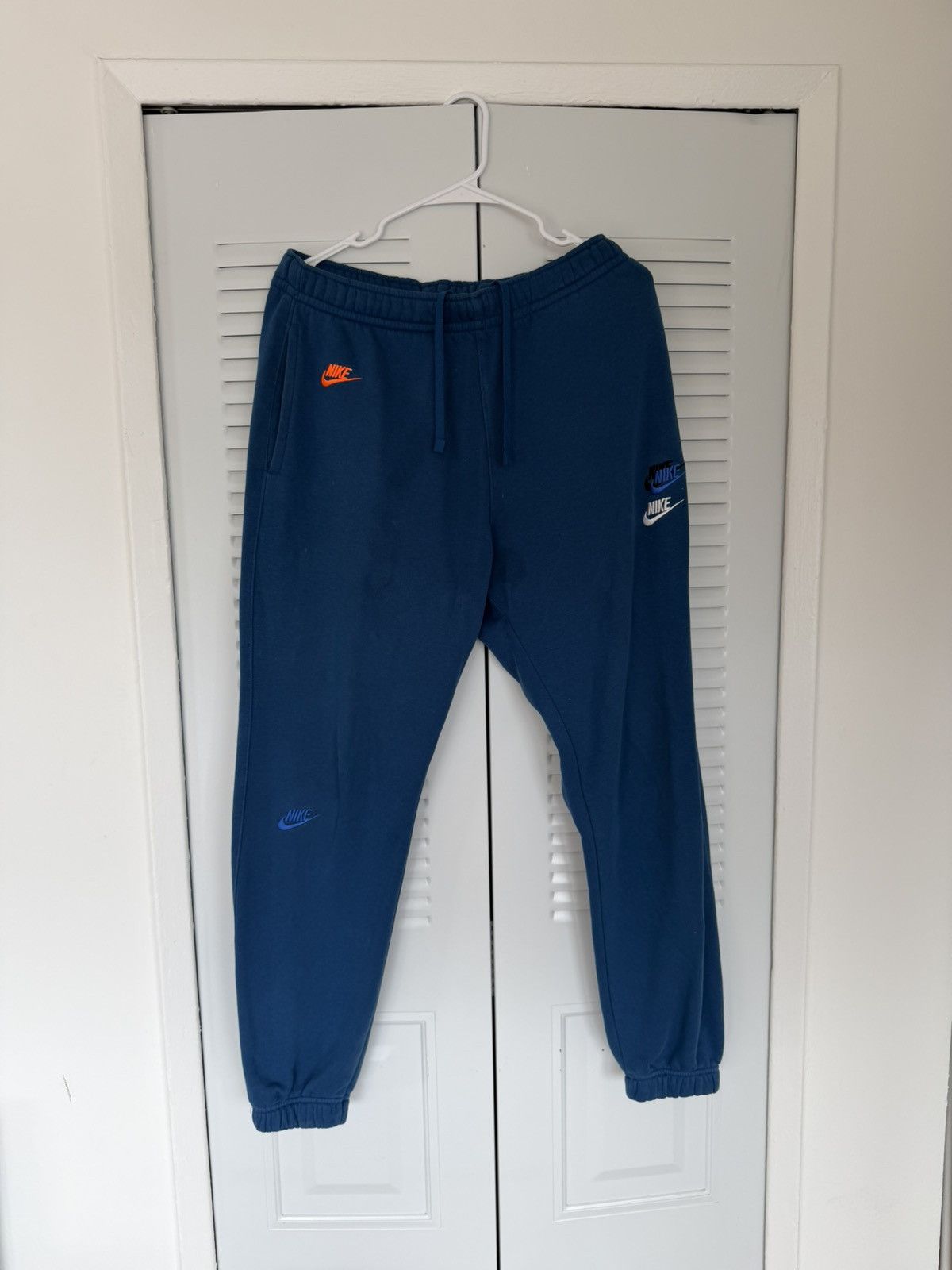Nike Nike Blue Sweatpants Size US 30 / EU 46 - 2 Thumbnail