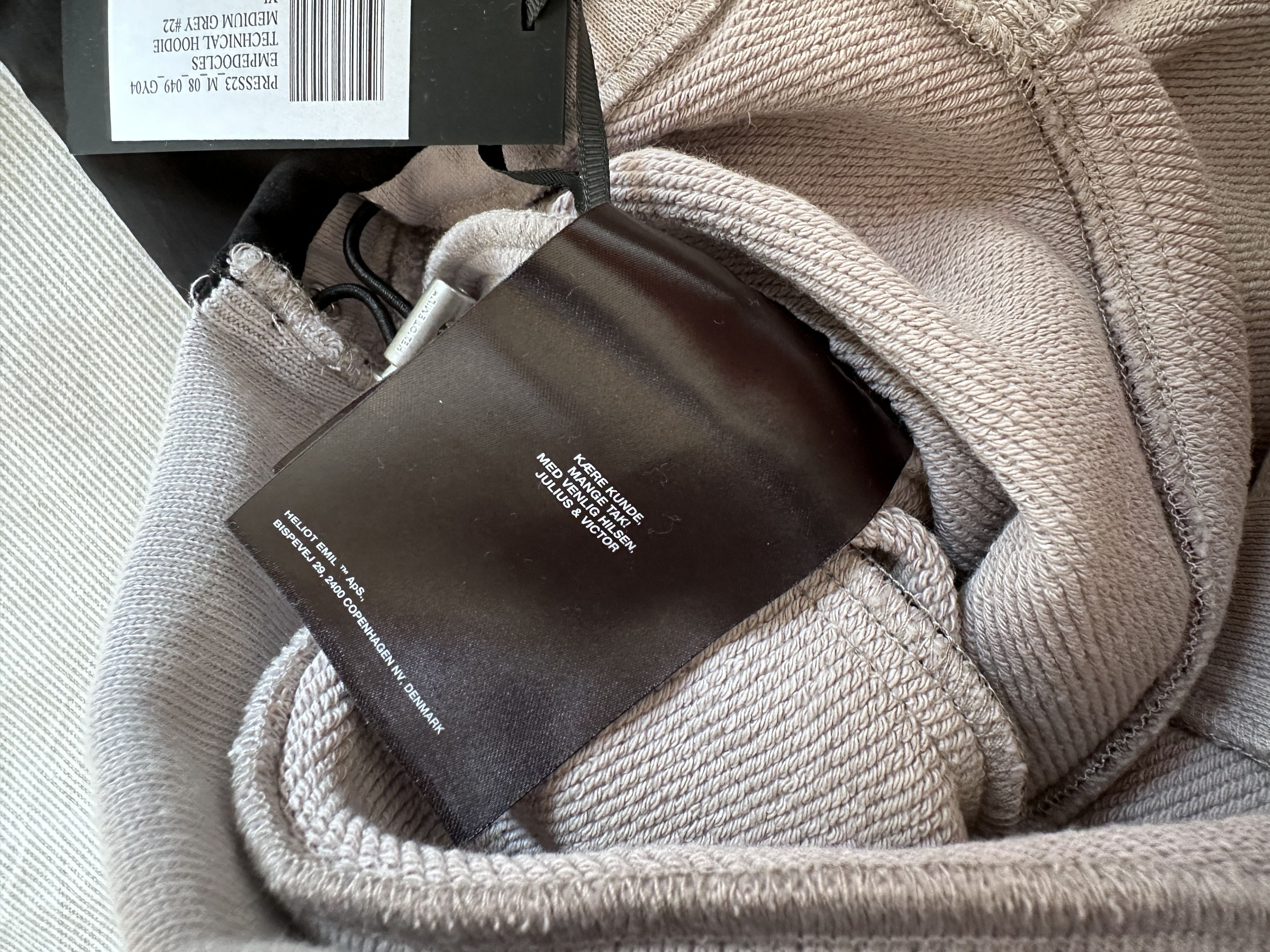 Heliot Emil Heliot Emil technical hoodie Size US XL / EU 56 / 4 - 17 Thumbnail