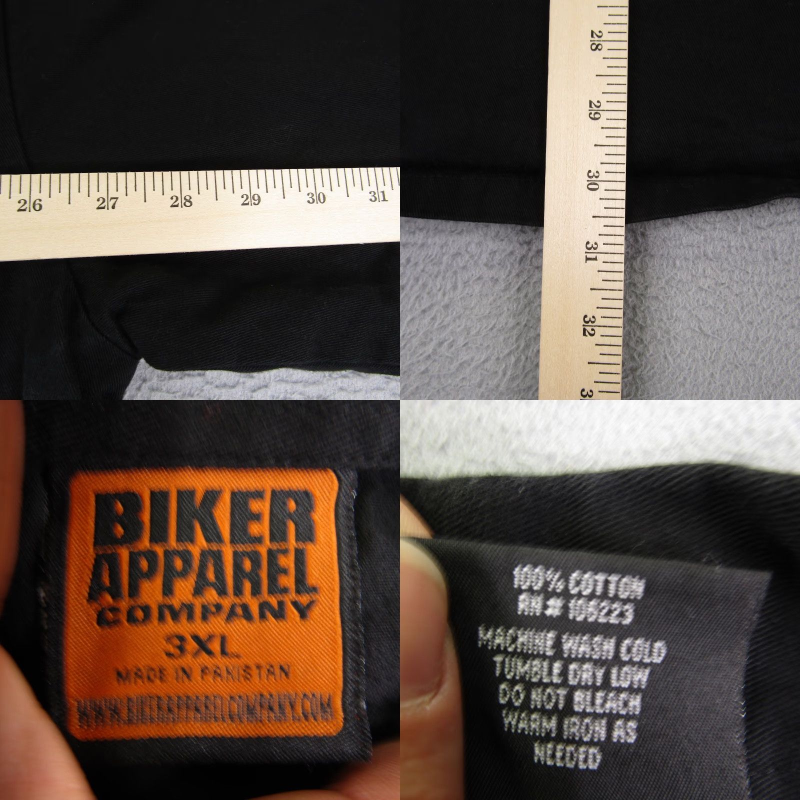 Vintage VINTAGE Biker Apparel Button-Up Shirt Mens 3XL Black Short Sleeve Collared Casual Motorcycle Outdoor Size US XXL / EU 58 / 5 - 8 Thumbnail
