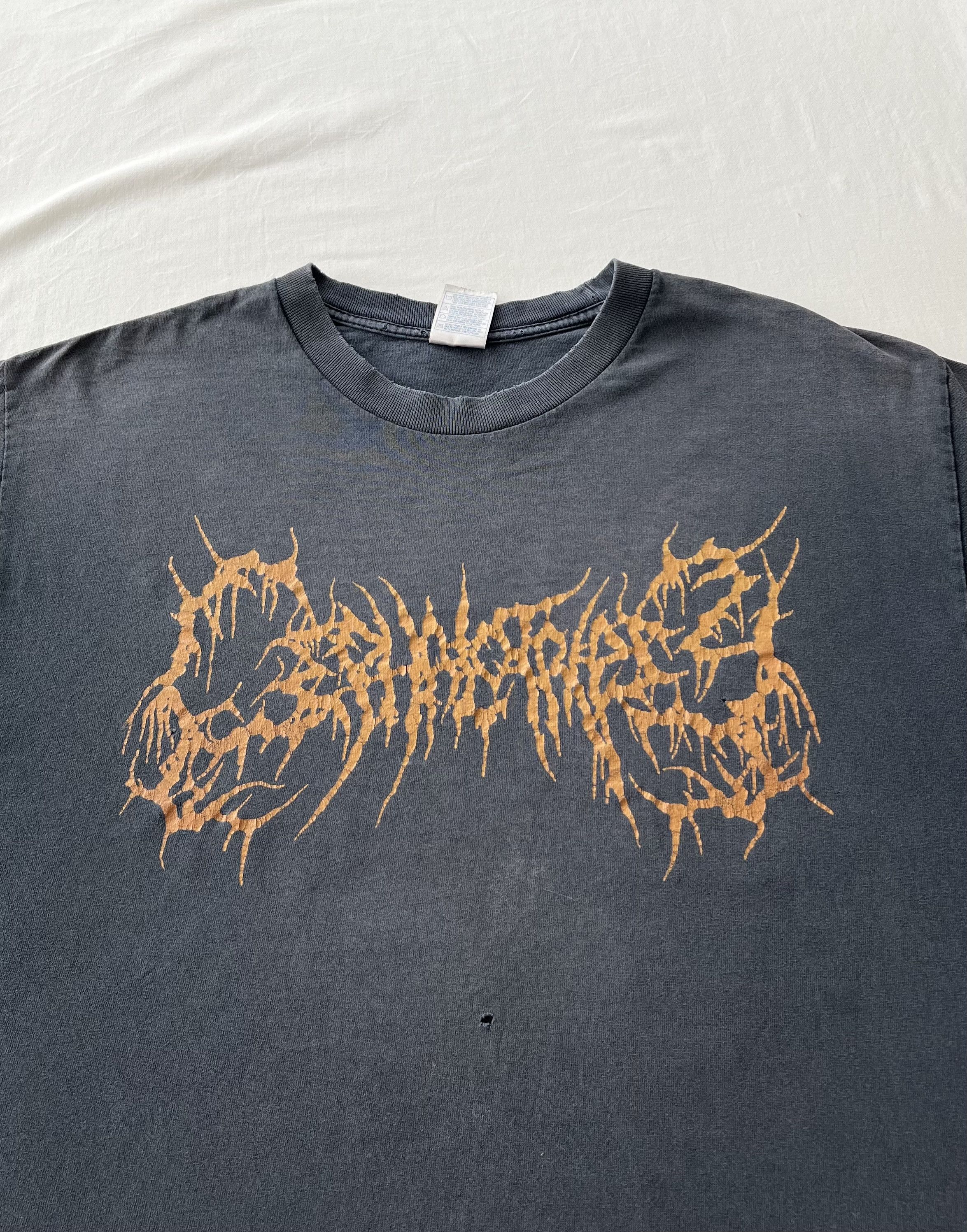 Band Tees Vintage 2000s Cephalotripsy Inoculated Prosthesis Death Tee Size US L / EU 52-54 / 3 - 6 Thumbnail