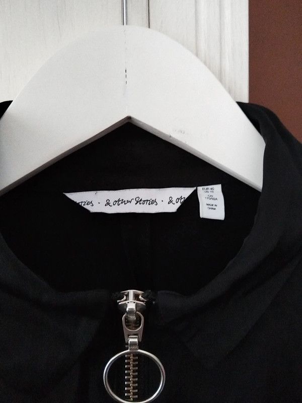 & Other Stories & Other Stories black viscose dress Size L / US 10 / IT 46 - 2 Thumbnail