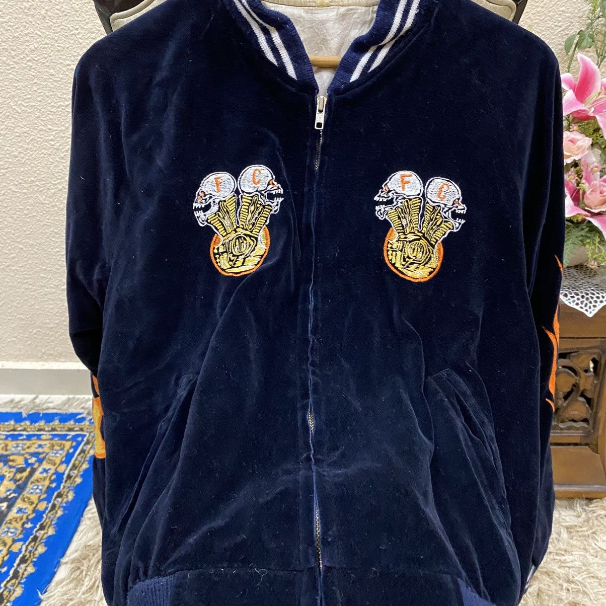 Vintage ☀️Vintage Harley Davidson sukajan velvet zipper jacket Size US M / EU 48-50 / 2 - 5 Thumbnail