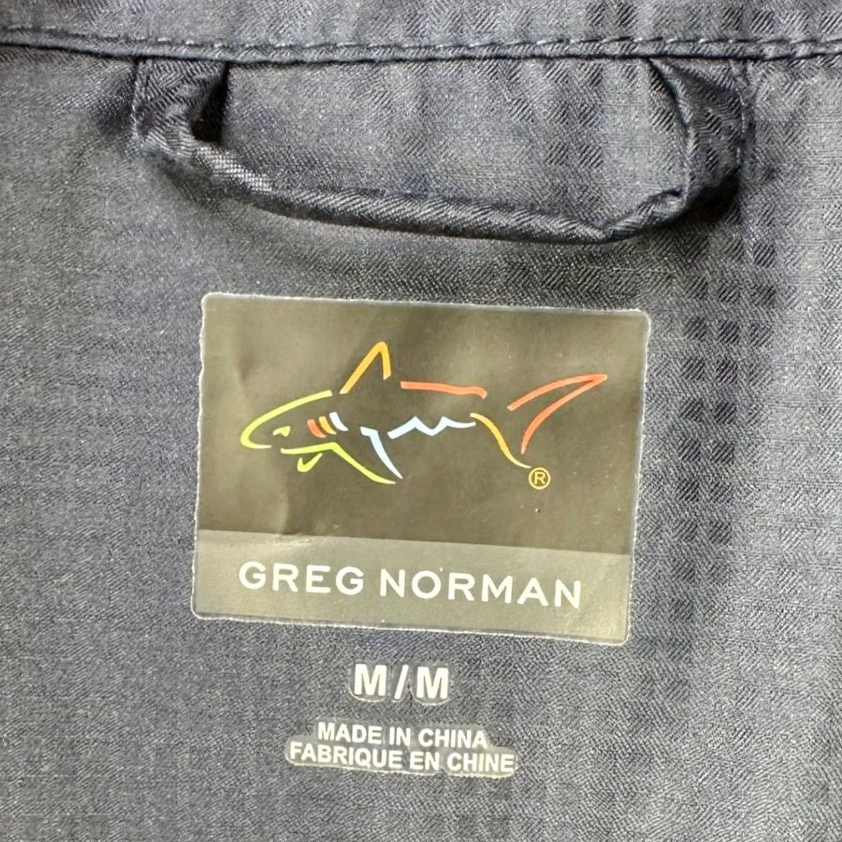 Logo 7 Greg Norman Golf Jacket Mens Medium Navy Blue Pullover Ripstop Short Sleeve Logo Size US M / EU 48-50 / 2 - 4 Thumbnail