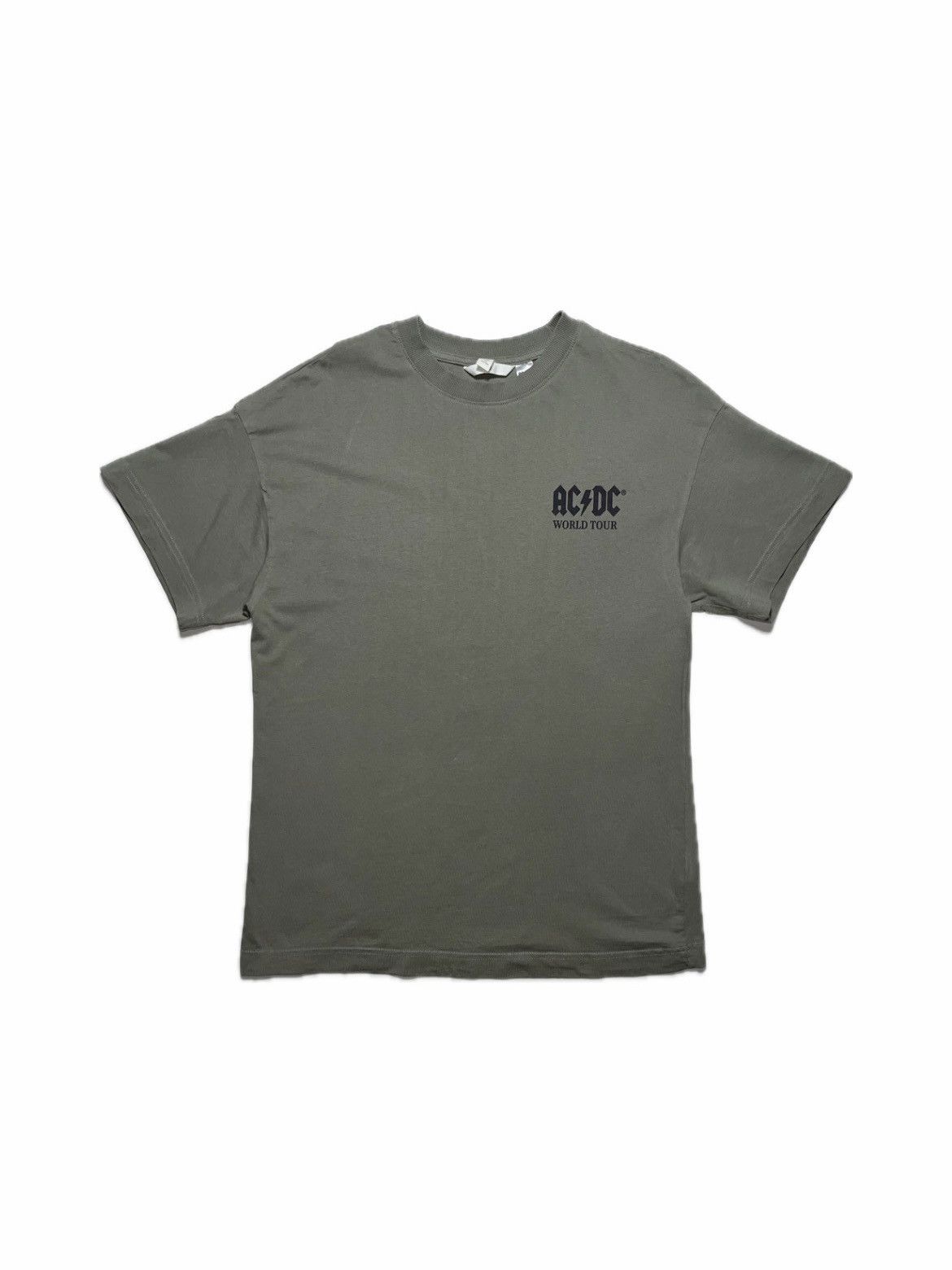 AC/DC Vintage AC/DC World Tour Khaki perfectly washed t-shirt Size US S / EU 44-46 / 1 - 1 Thumbnail