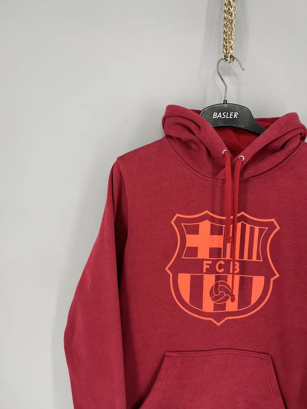 Nike × Vintage Vintage Nike FCB Barcelona Big Logo Y2k Hoodie Size US M / EU 48-50 / 2 - 3 Thumbnail