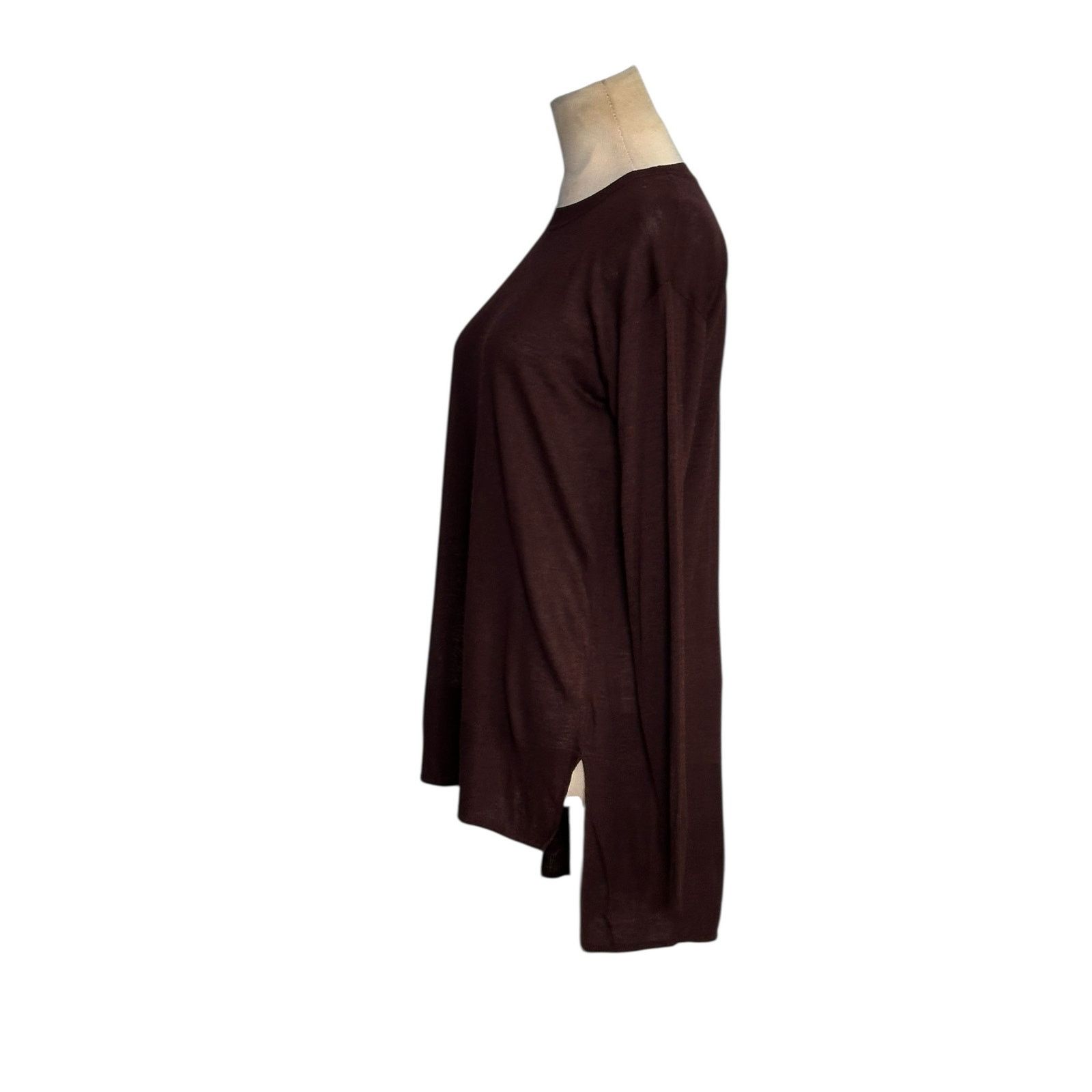 H&M H&M brown long sleeves hi low sweater size XS Size XS / US 0-2 / IT 36-38 - 5 Thumbnail