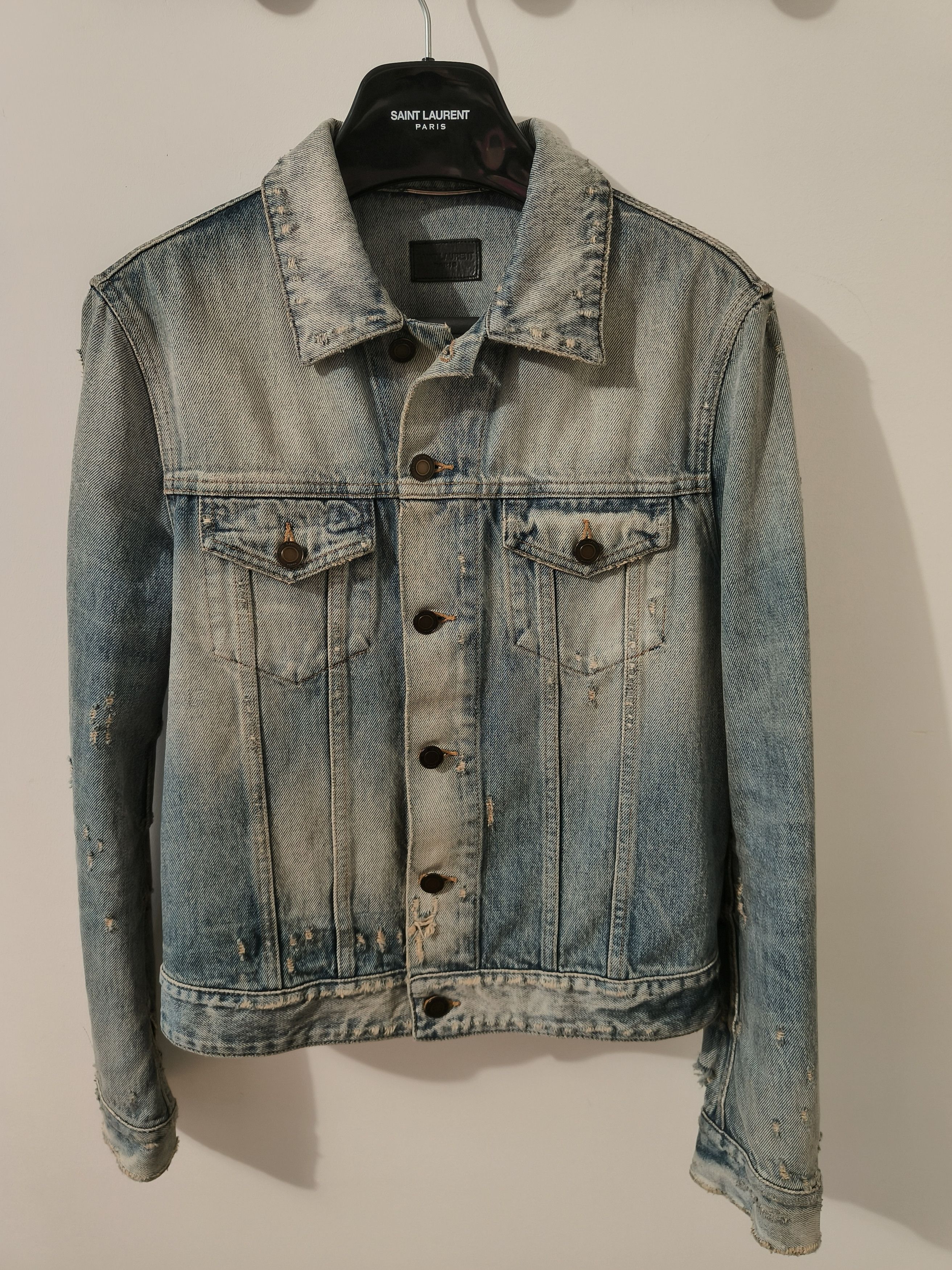 Saint Laurent Paris Saint Laurent denim jacket Size US S / EU 44-46 / 1 - 1 Thumbnail