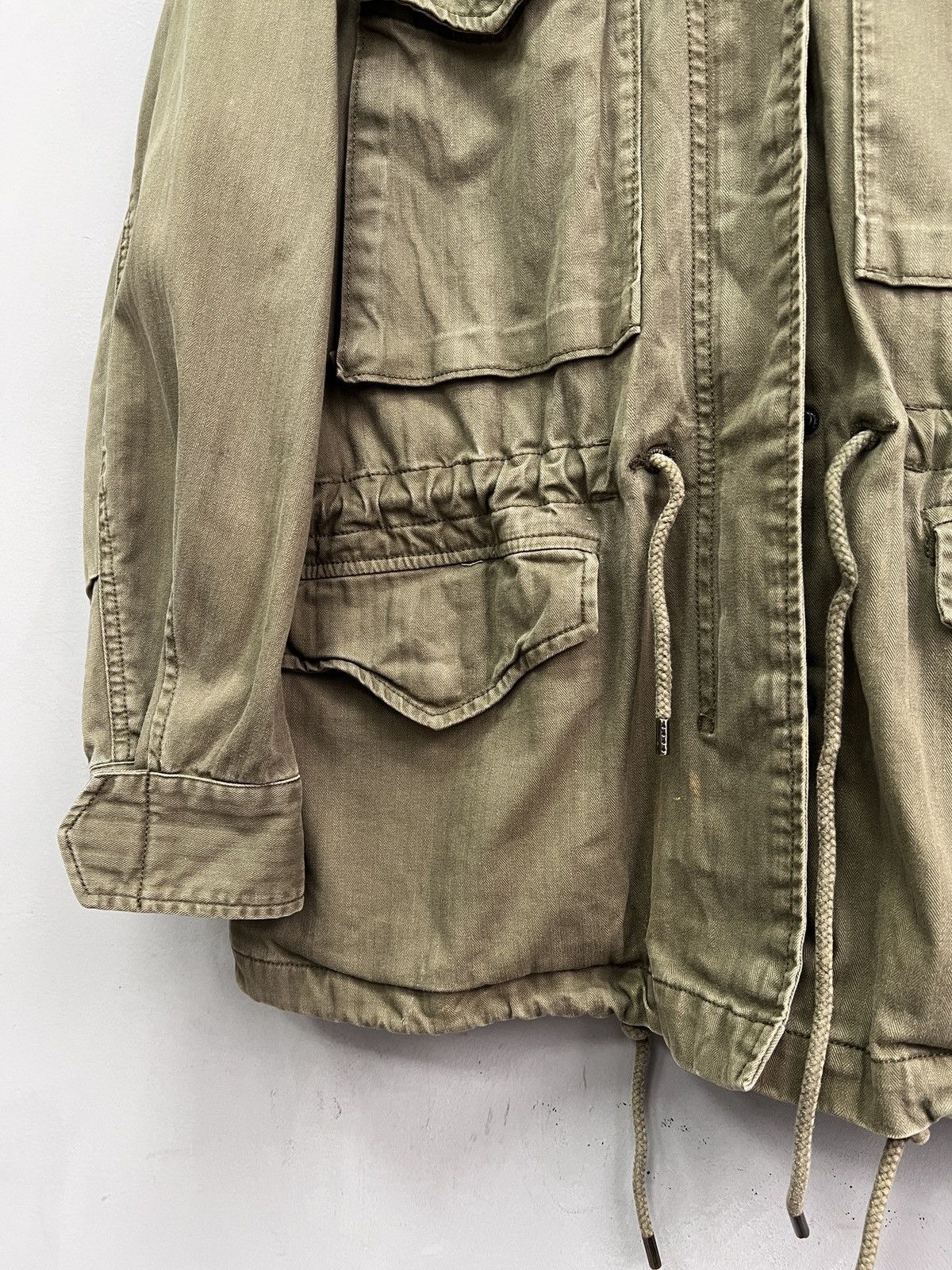 Polo Ralph Lauren Vintage 90's Polo Ralph Lauren Combat Military Field Jacket Size US S / EU 44-46 / 1 - 5 Thumbnail