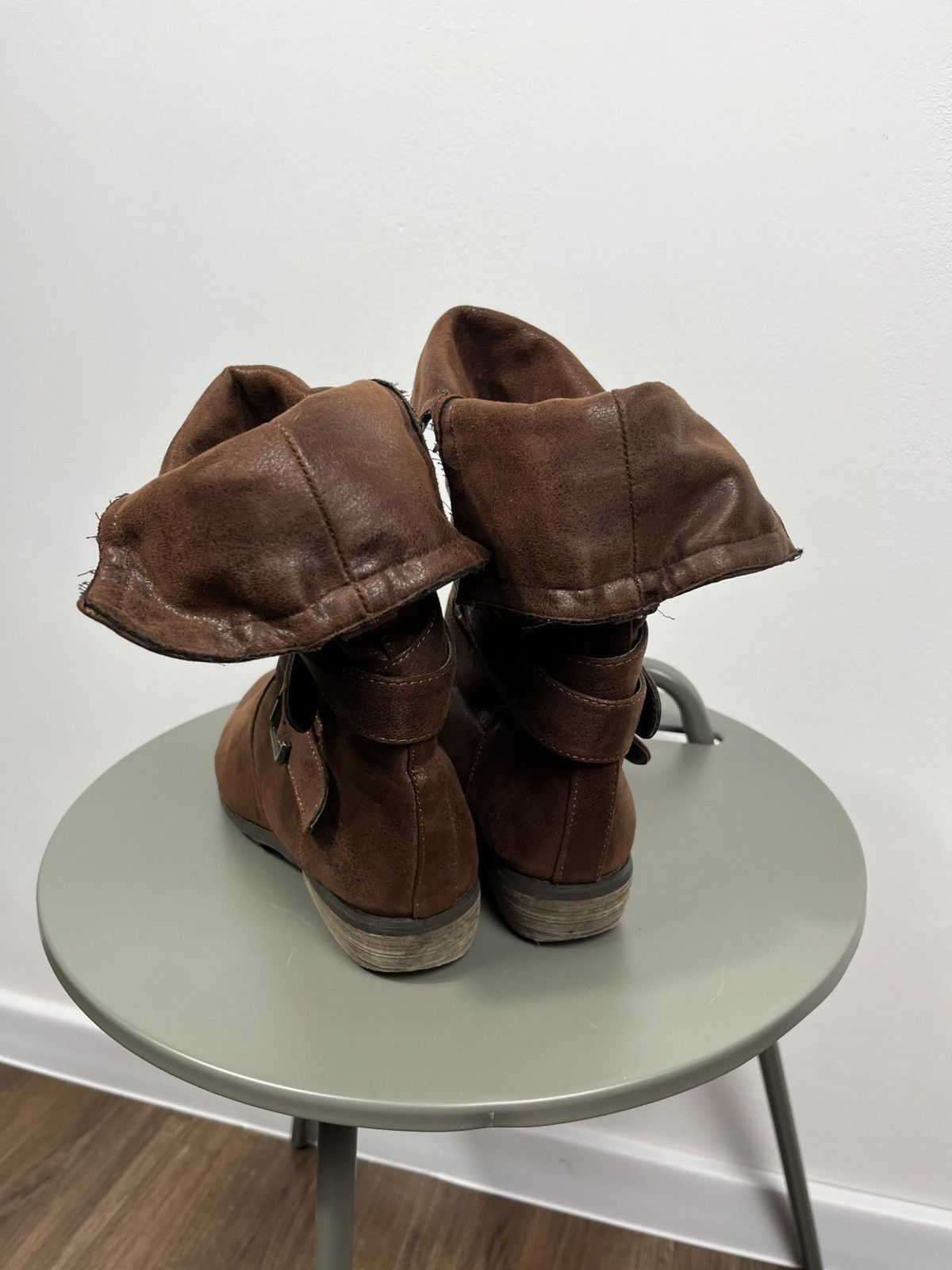 Other Avant Garde Women Brown Buckle Ankle Boots UK 5 Size US 7 / IT 37 - 6 Thumbnail