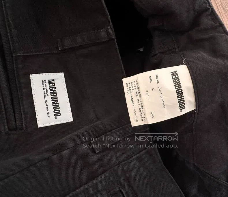 Neighborhood Neighborhood size M Splashed Ink Wash Destroyed Casual Wor Size US 27 - 3 Thumbnail