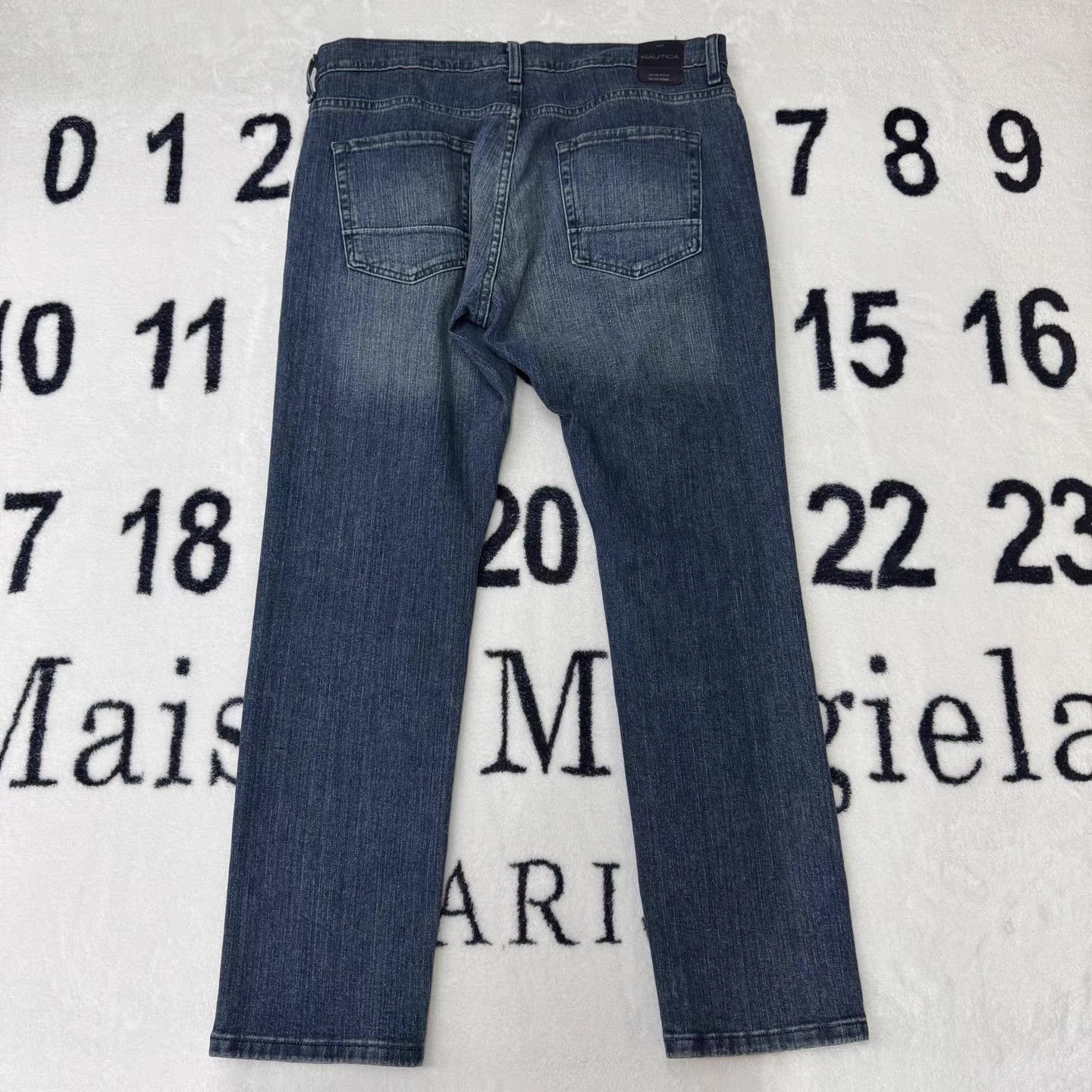 Nautica Nautica Washed Blue Jeans Q10 Size US 38 / EU 54 - 2 Thumbnail