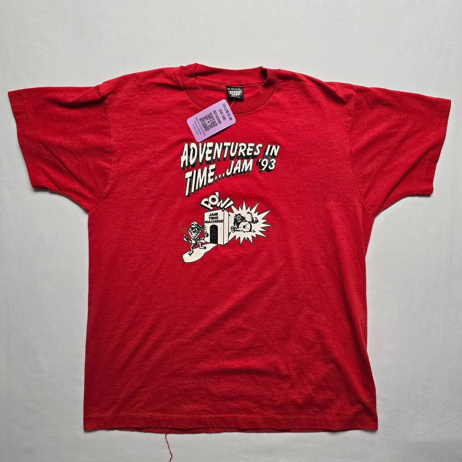 Vintage Vintage Music Festival Adventures In Time Jam '93 XL Tee Size US XL / EU 56 / 4 - 1 Thumbnail