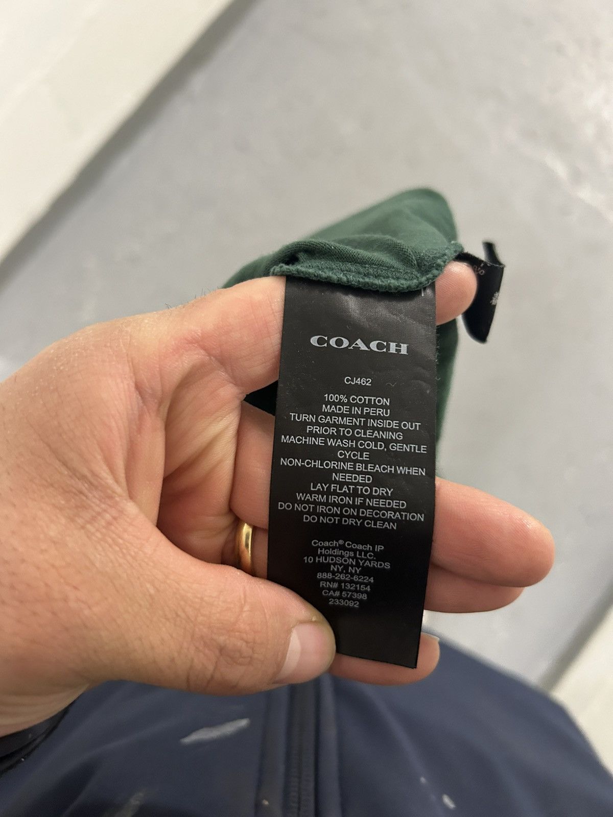 Coach Coach green t short Size US M / EU 48-50 / 2 - 4 Thumbnail