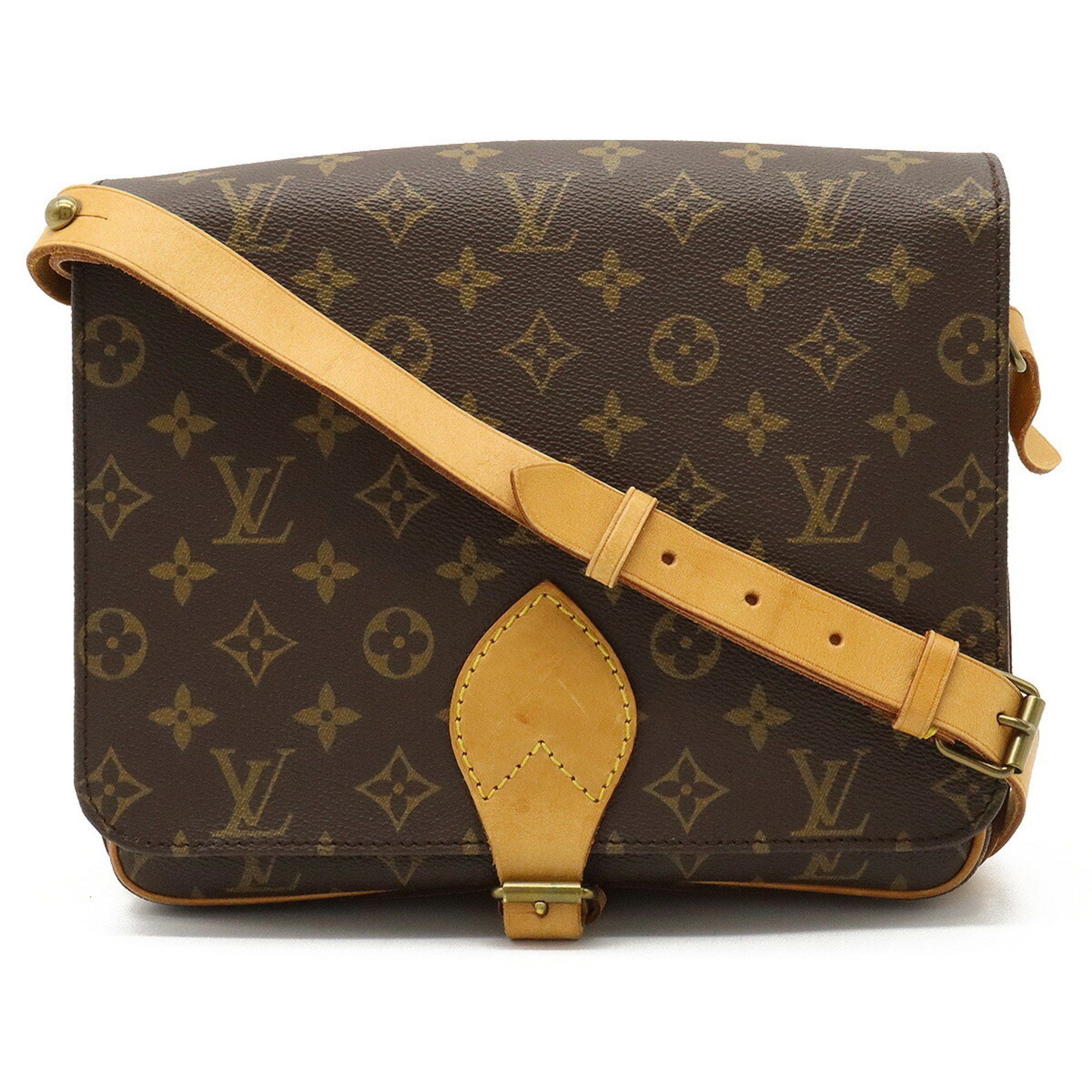 3ad3273] Auth Louis Vuitton Shoulder Bag Monogram Sac Basas Japon