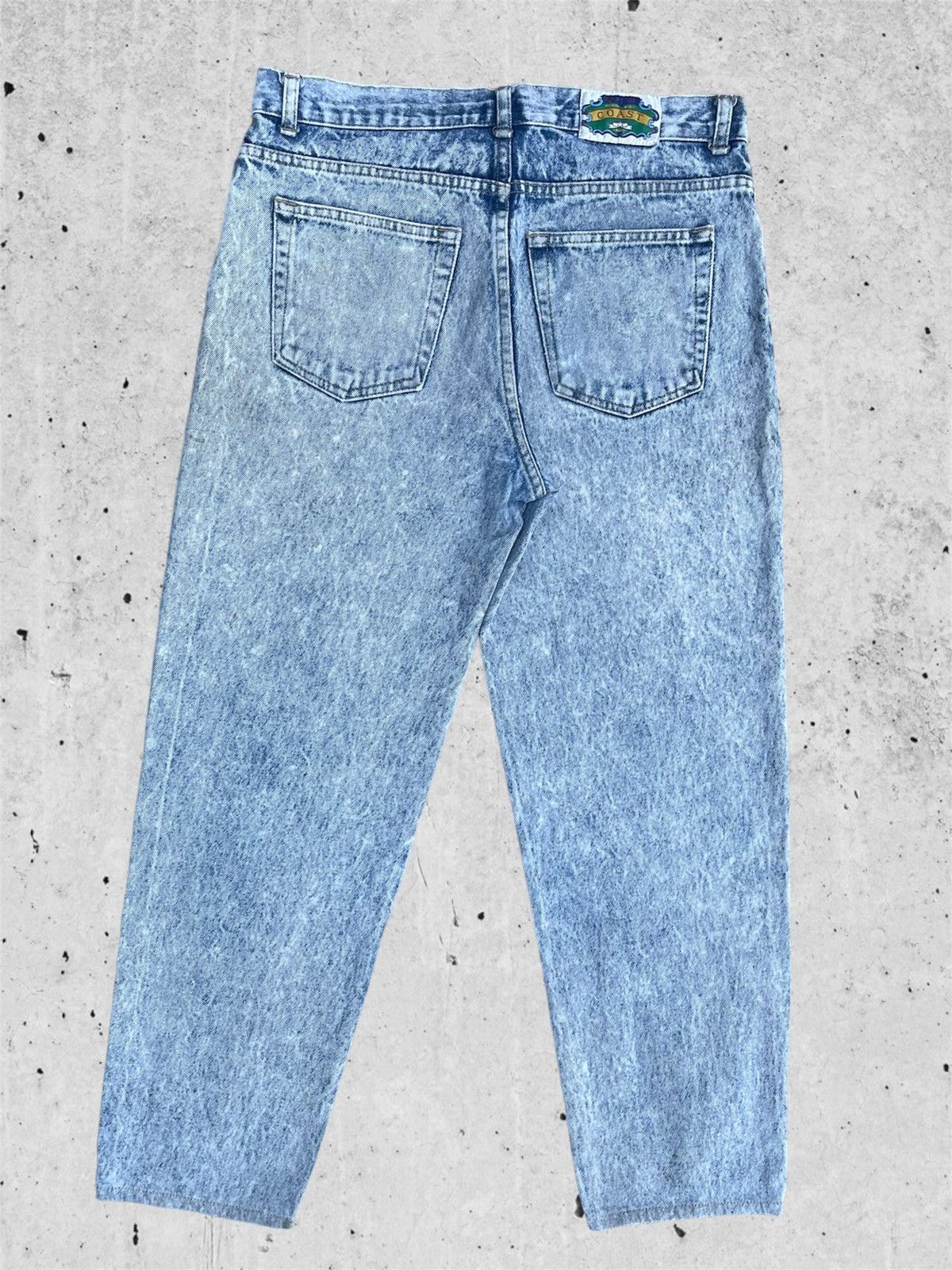 Japanese Brand × Jean 🔥 Coast Light Blue Rusty Distressed Denim W32🔥 Size 32" / US 10 / IT 46 - 12 Thumbnail