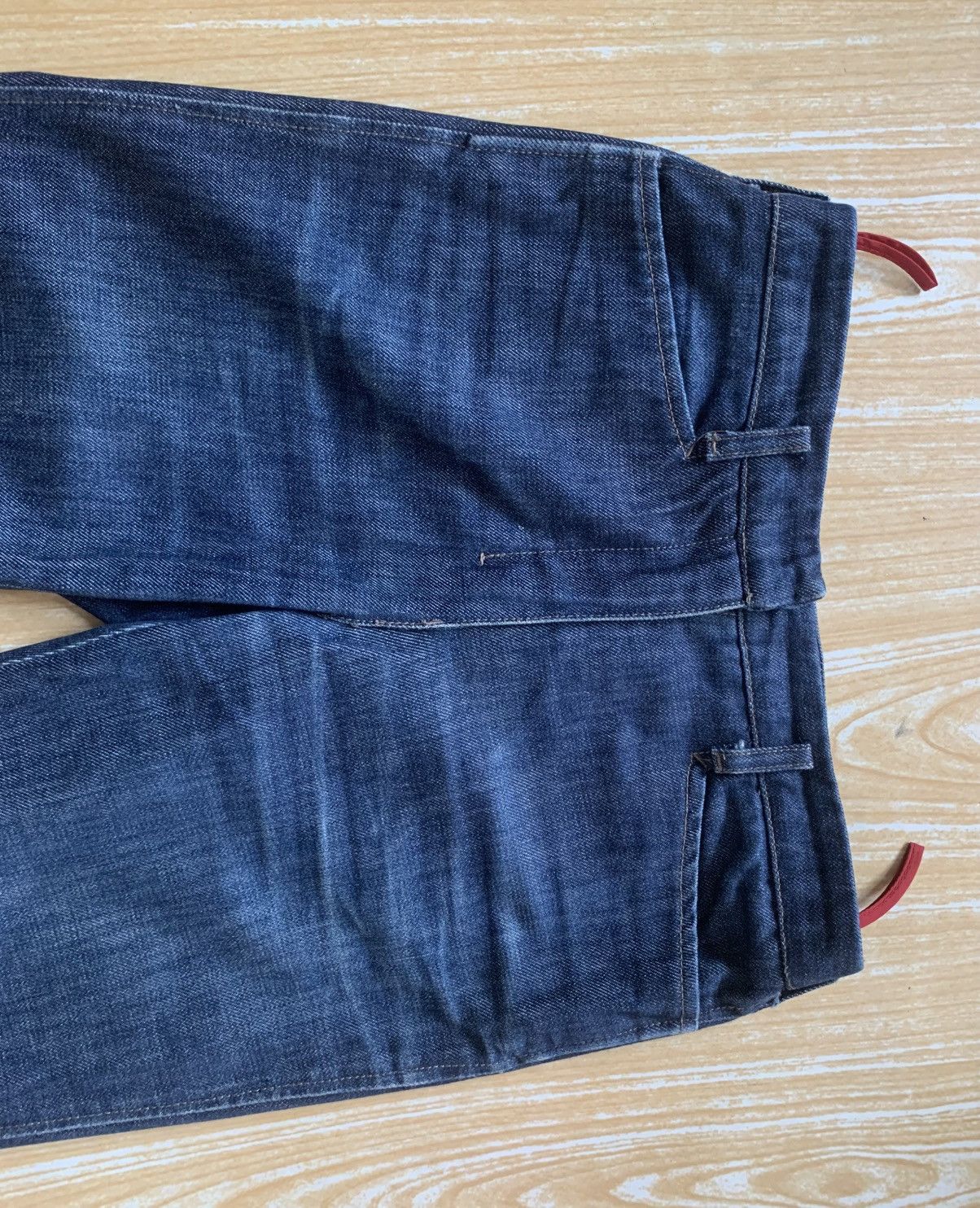 Prada Prada Snap Buttons Blue Jeans (RN 98339-CA 34767) Size 27" / US 4 / IT 40 - 10 Thumbnail