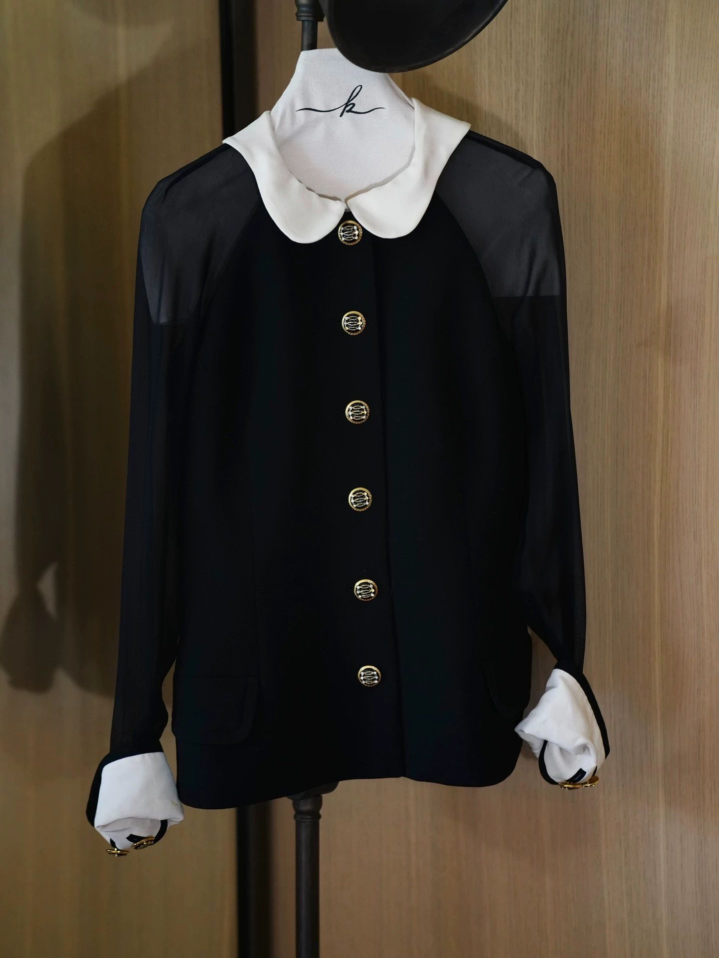 Versace Versace Silk-Wool Colorblock Blazer 44 (M/L) Size M / US 6-8 / IT 42-44 - 2 Thumbnail