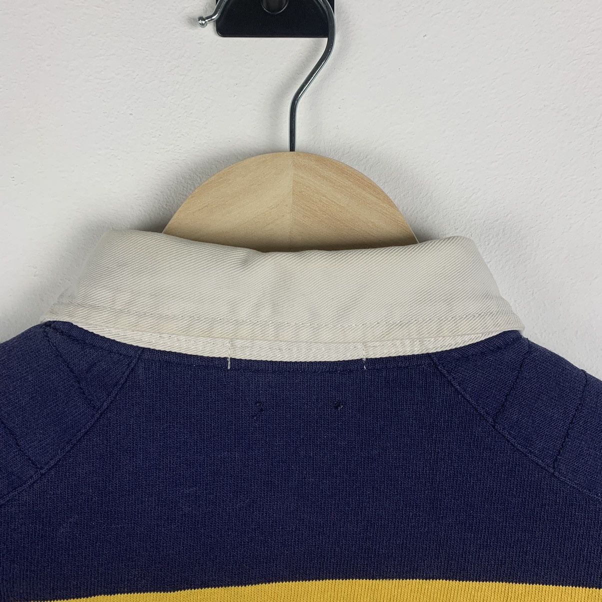 Polo Ralph Lauren Vintage Y2K Polo Ralph Lauren Striped Rugby Shirt Custom Fit Size US S / EU 44-46 / 1 - 12 Thumbnail