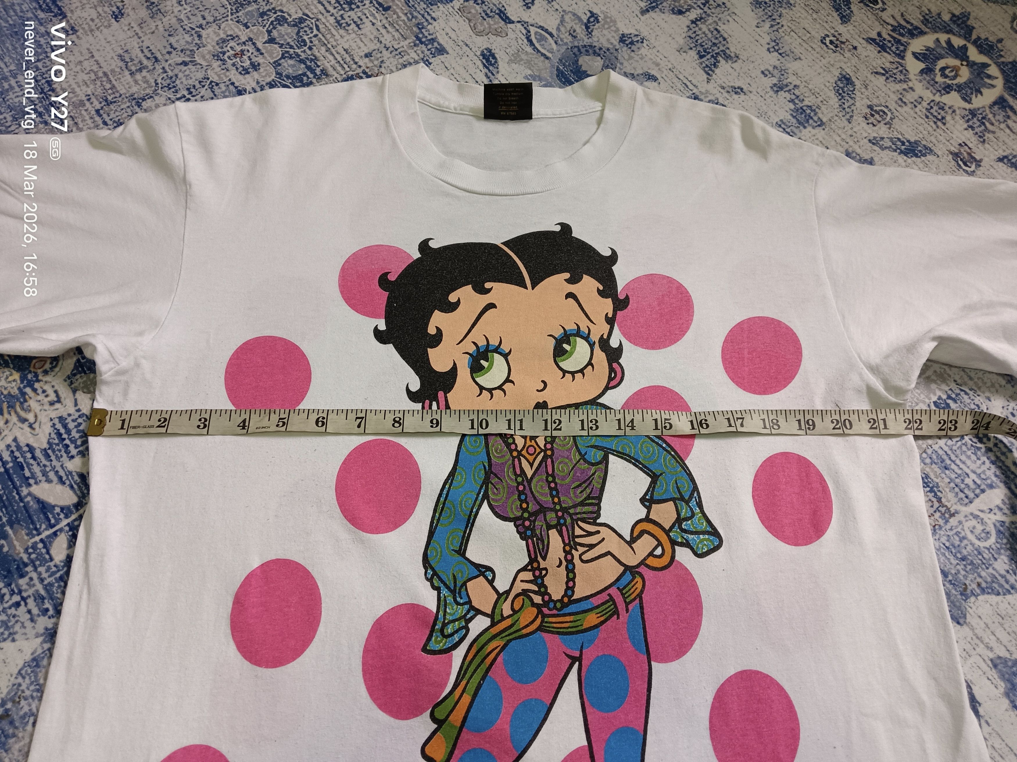 Vintage Vintage Betty Boop Size US L / EU 52-54 / 3 - 6 Thumbnail