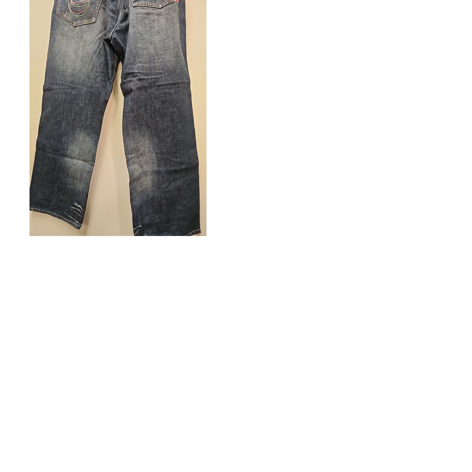 Coogi VINTAGE COOGI Men's Jeans BLUE Denim Relaxed Straight Leg Hip Hop Sz 40x34 Y2K Size US 40 / EU 56 - 9 Thumbnail