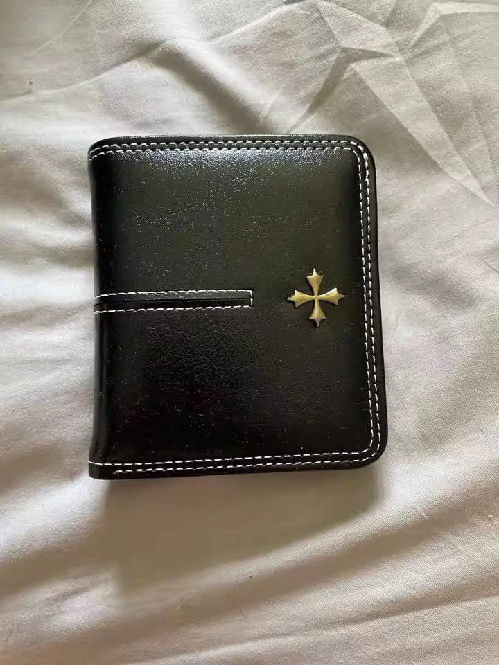 Japanese Brand Y2K PU Leather Cross Wallet Size ONE SIZE - 7 Thumbnail