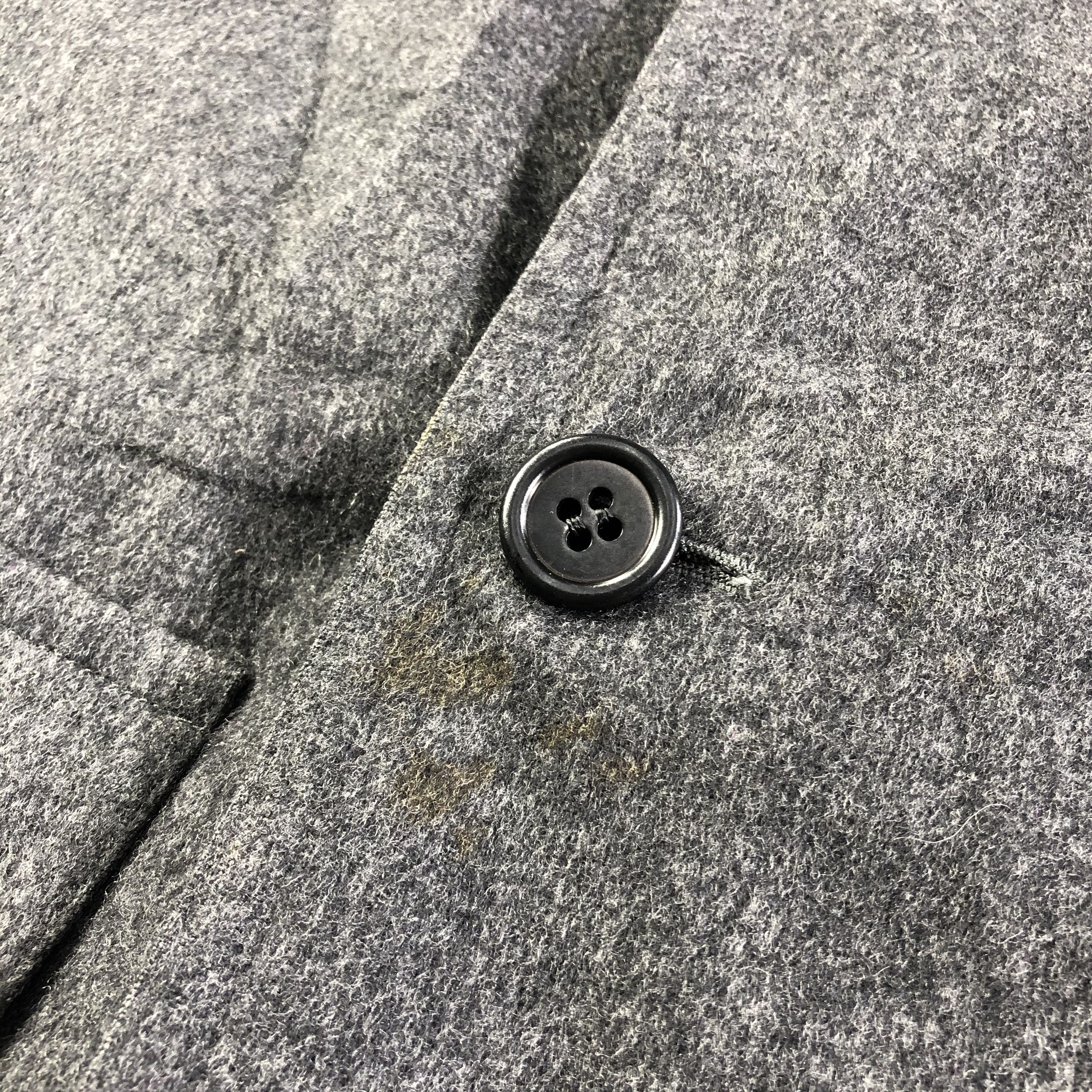 Lanvin Vintage Lanvin Peacoat Wool Jacket Size US M / EU 48-50 / 2 - 5 Thumbnail